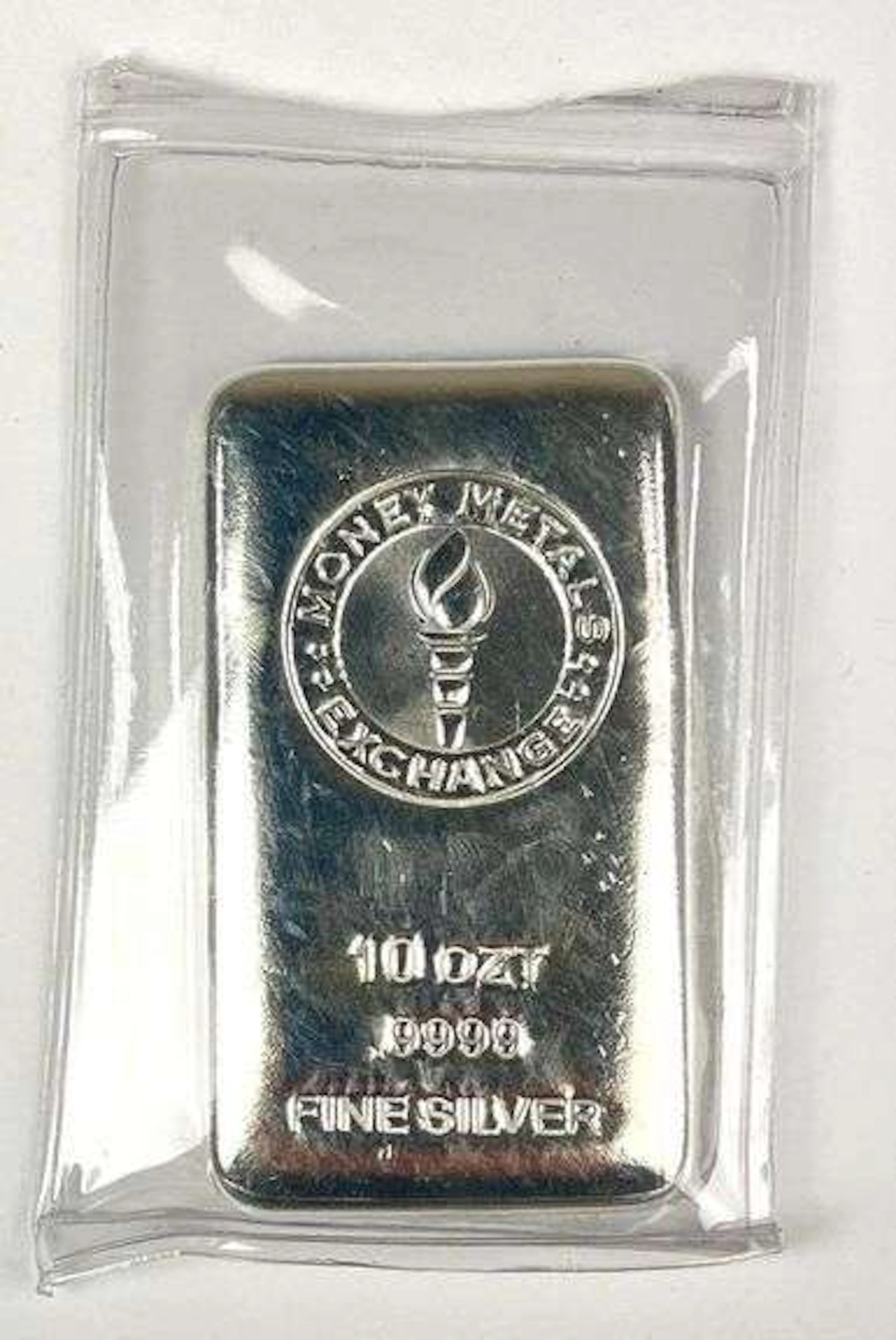 Money Metals Exchange 10 oz .999 Fine Silver Ingot/Bar
