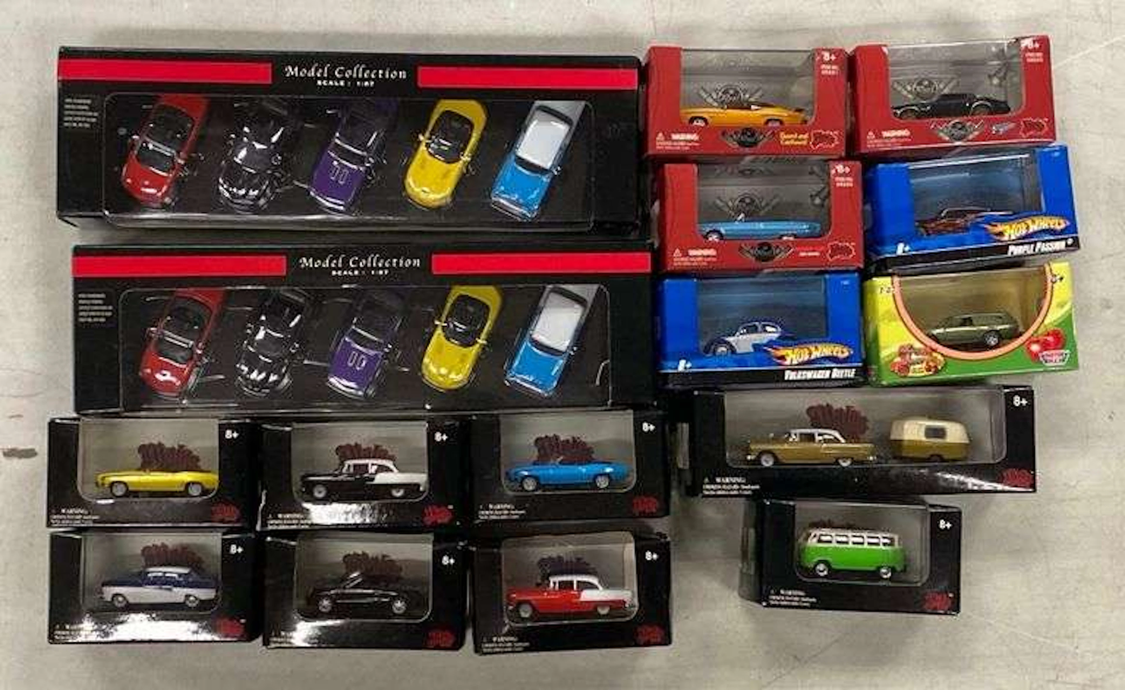 Group of Die-Cast Cars