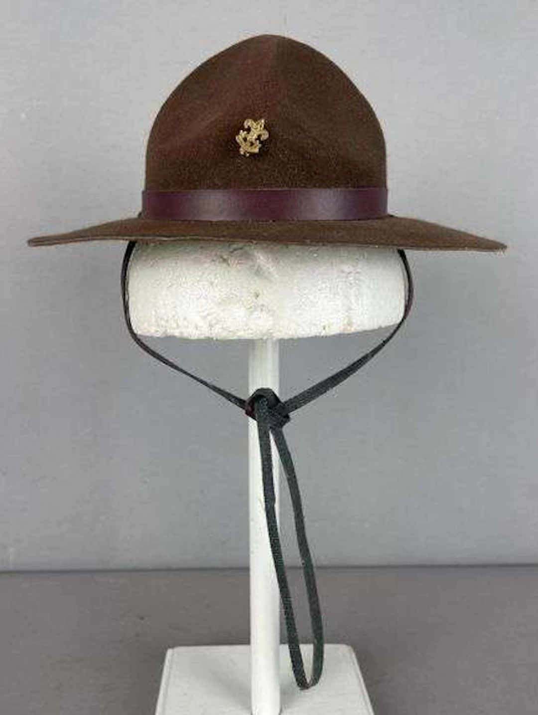 Vintage Boy Scouts Children's Felt Brimmed Hat