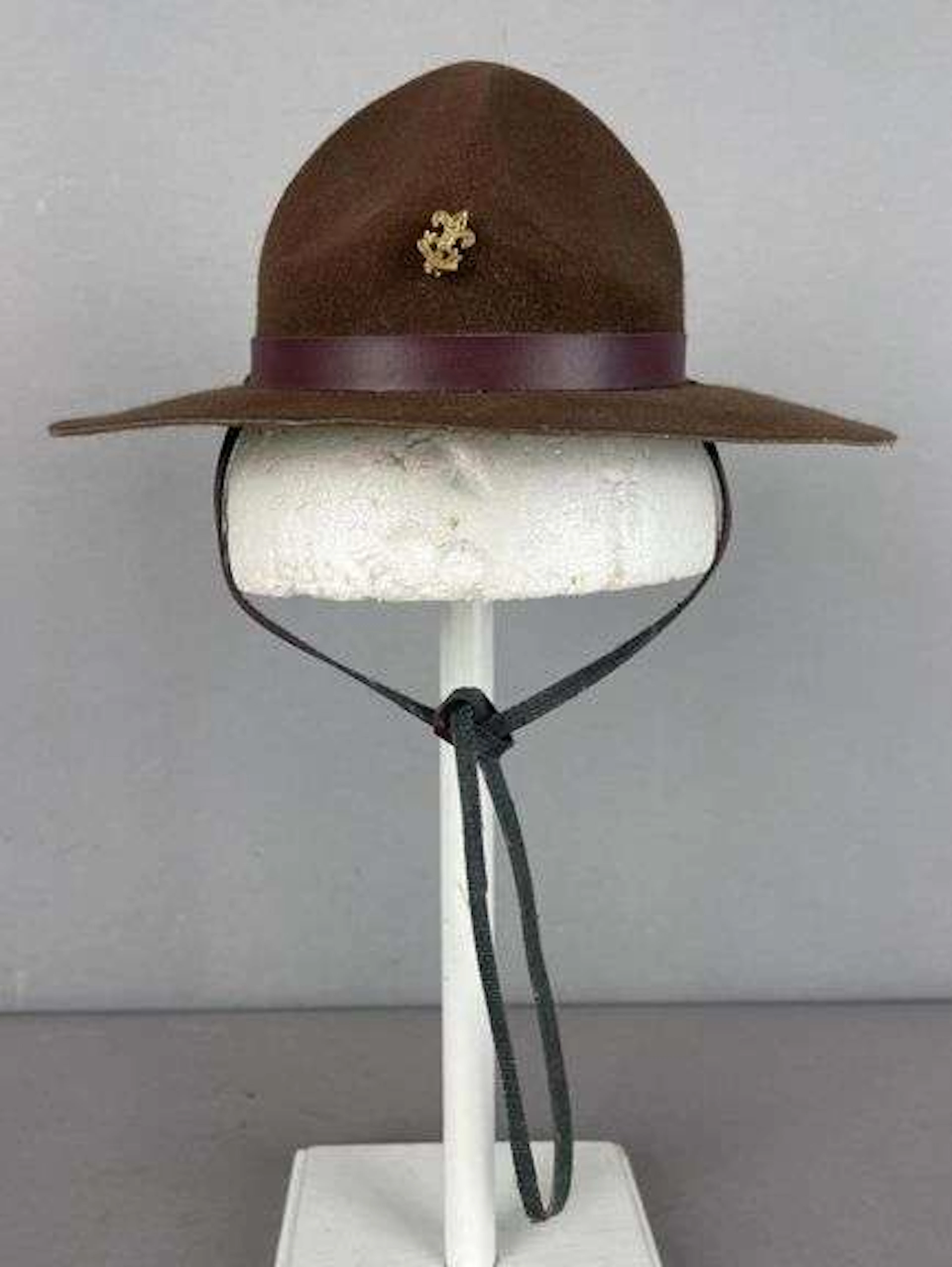 Vintage Boy Scouts Children's Felt Brimmed Hat