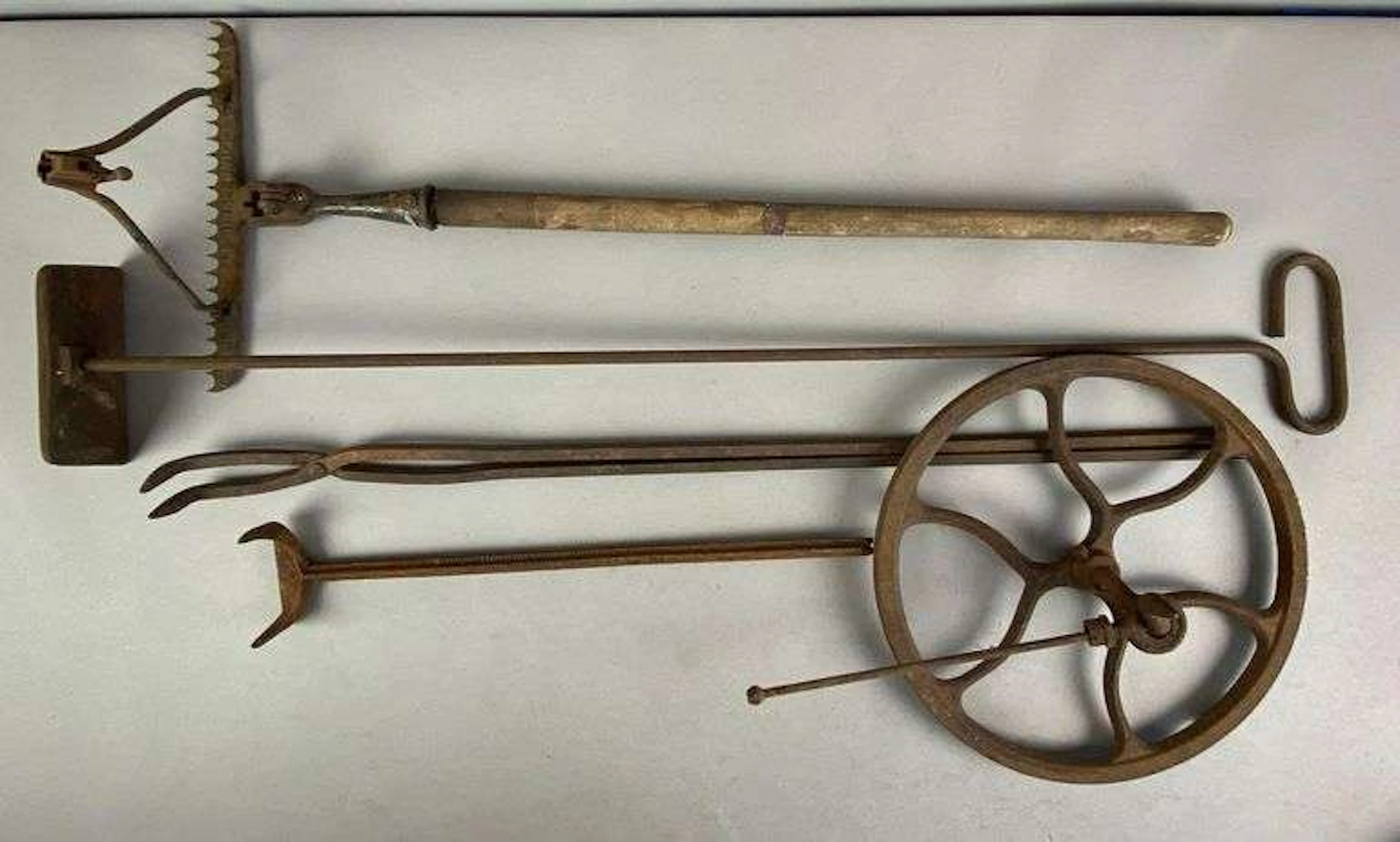 Group of Cast Iron Tools