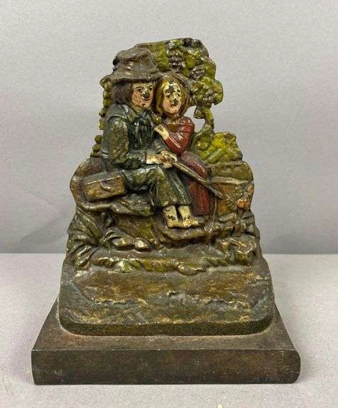 Antique 1920’s Cast-Iron Folk Art Doorstop