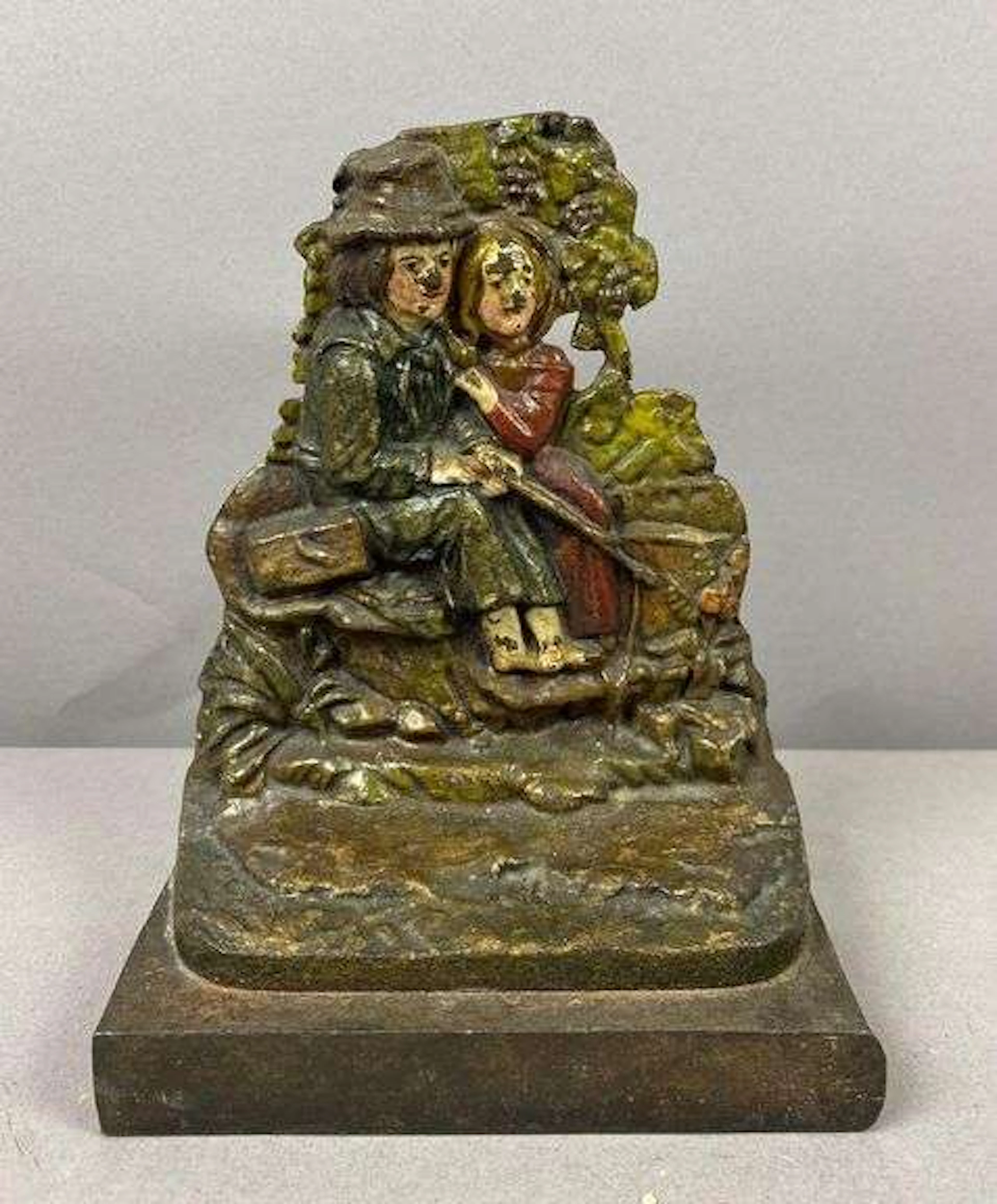 Antique 1920’s Cast-Iron Folk Art Doorstop