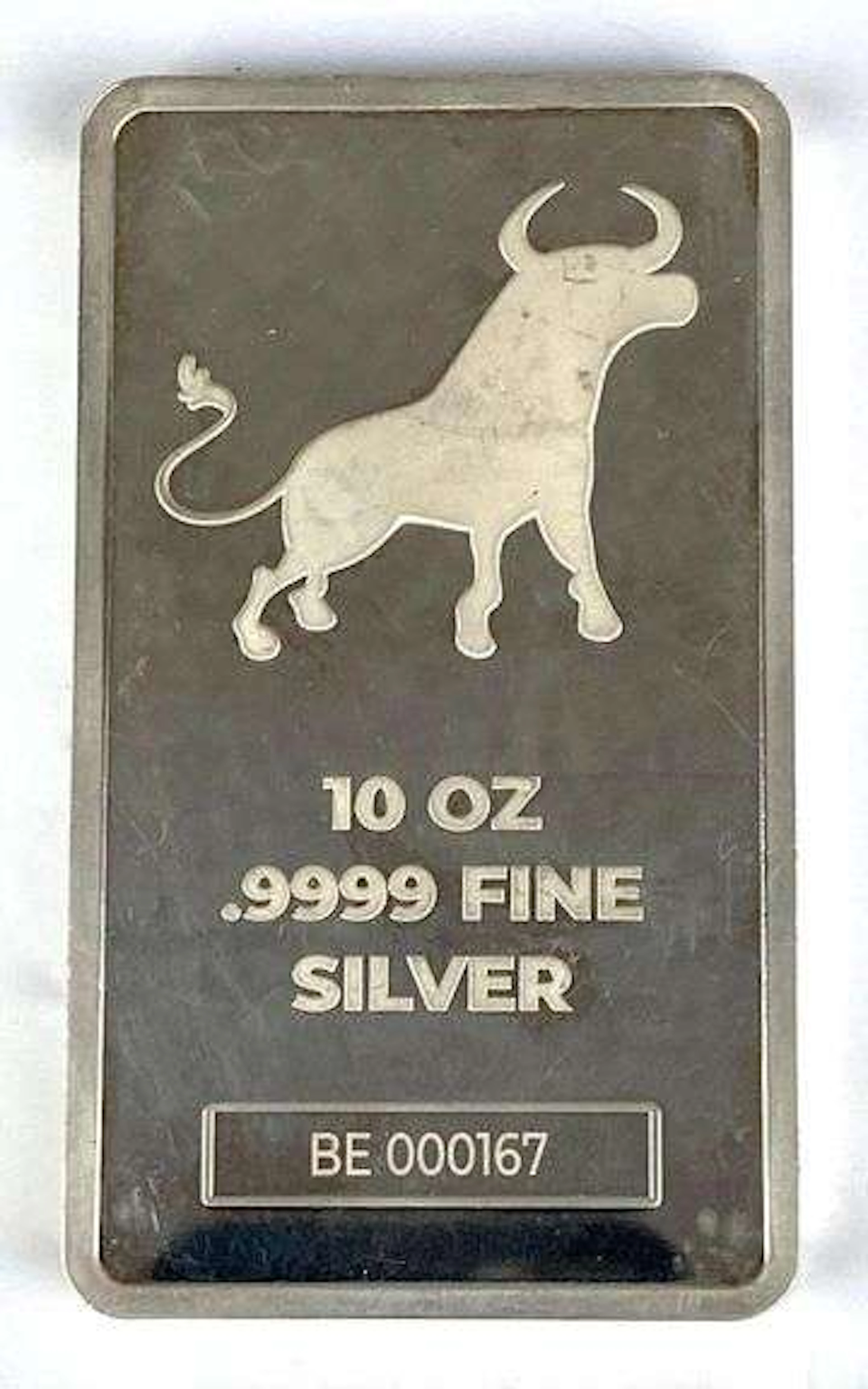 Bullion Exchanges 10 Oz .9999 Fine Silver Bar