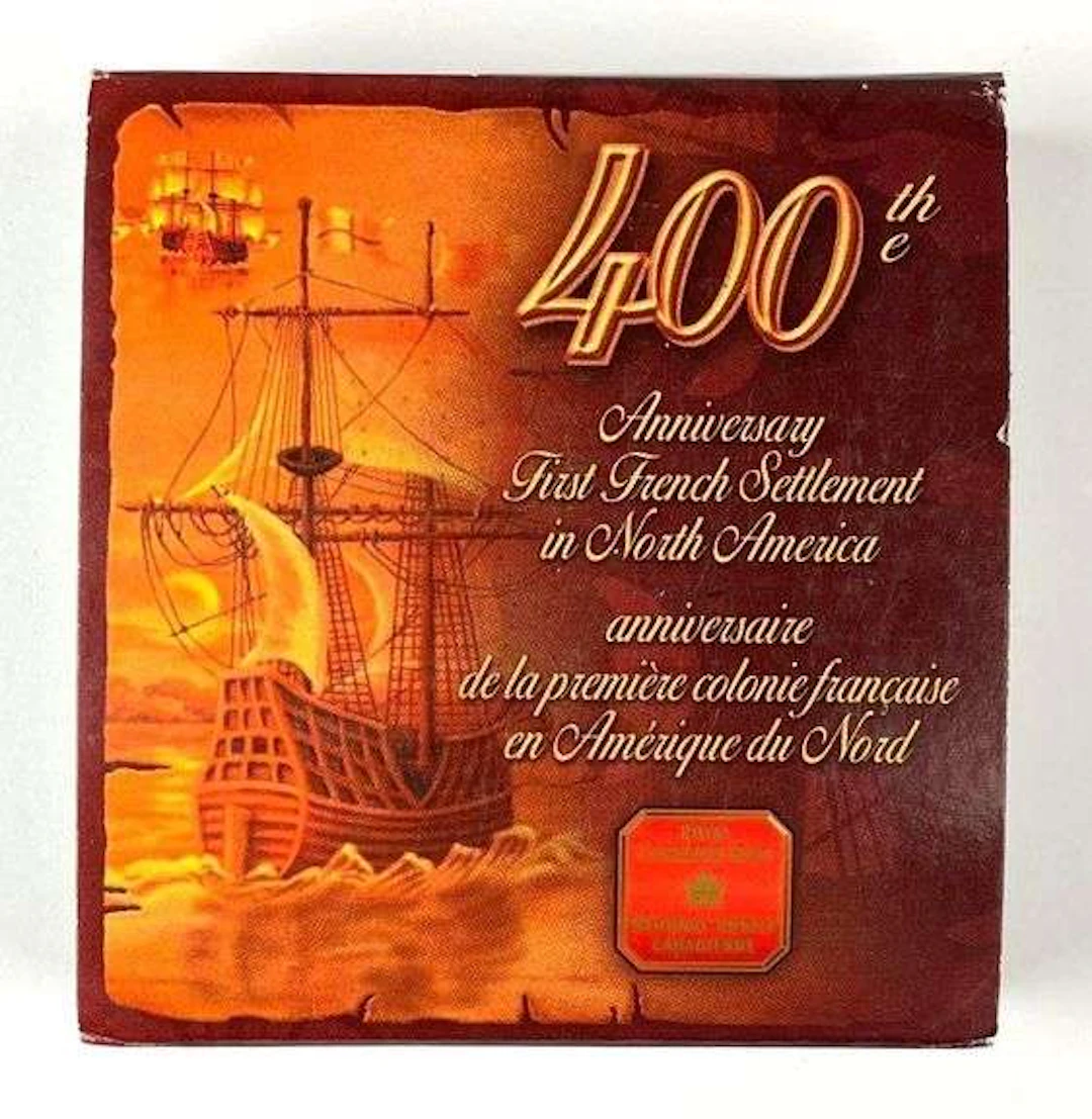 2004 Canada $1 400th Anniversary First French Settlement in North
