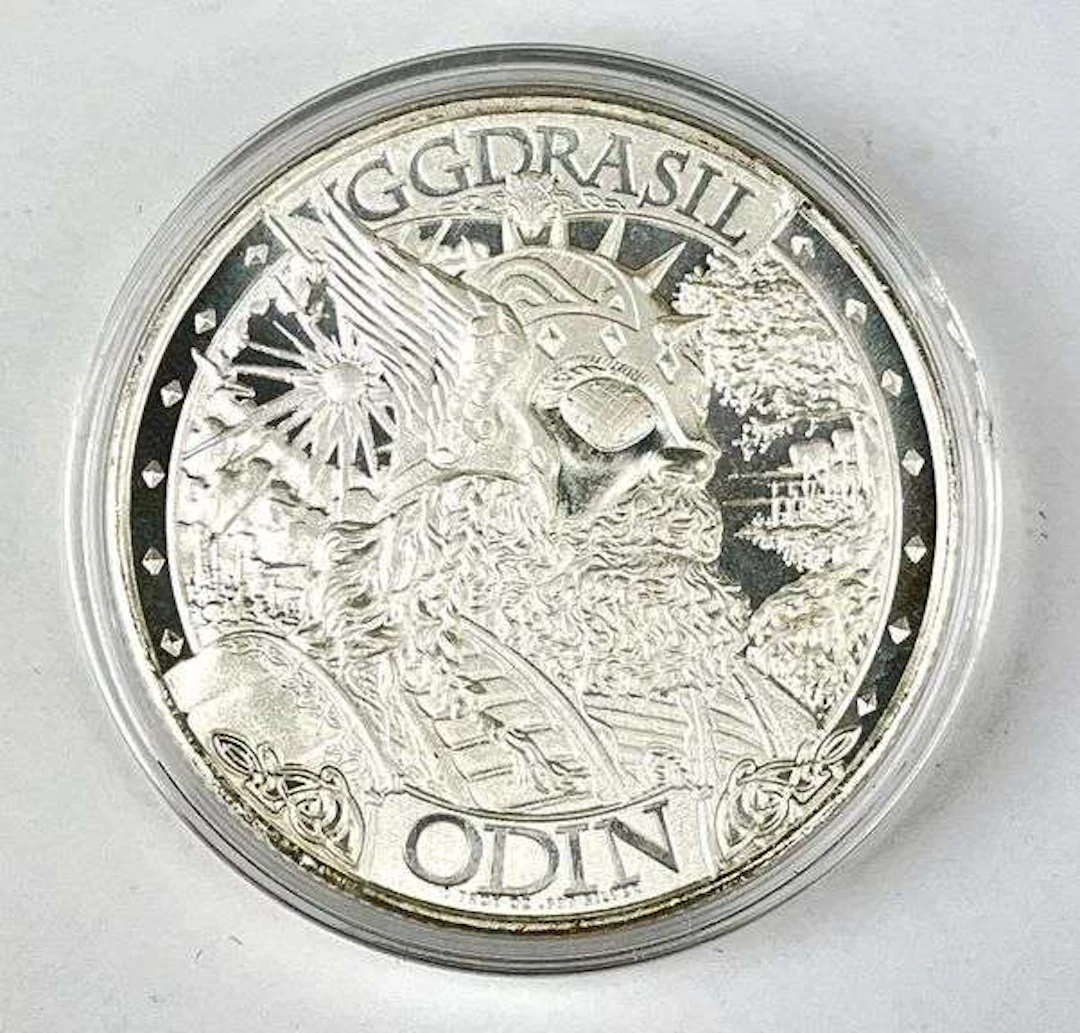 Asgard Odin 1 oz .999 Fine Silver Round