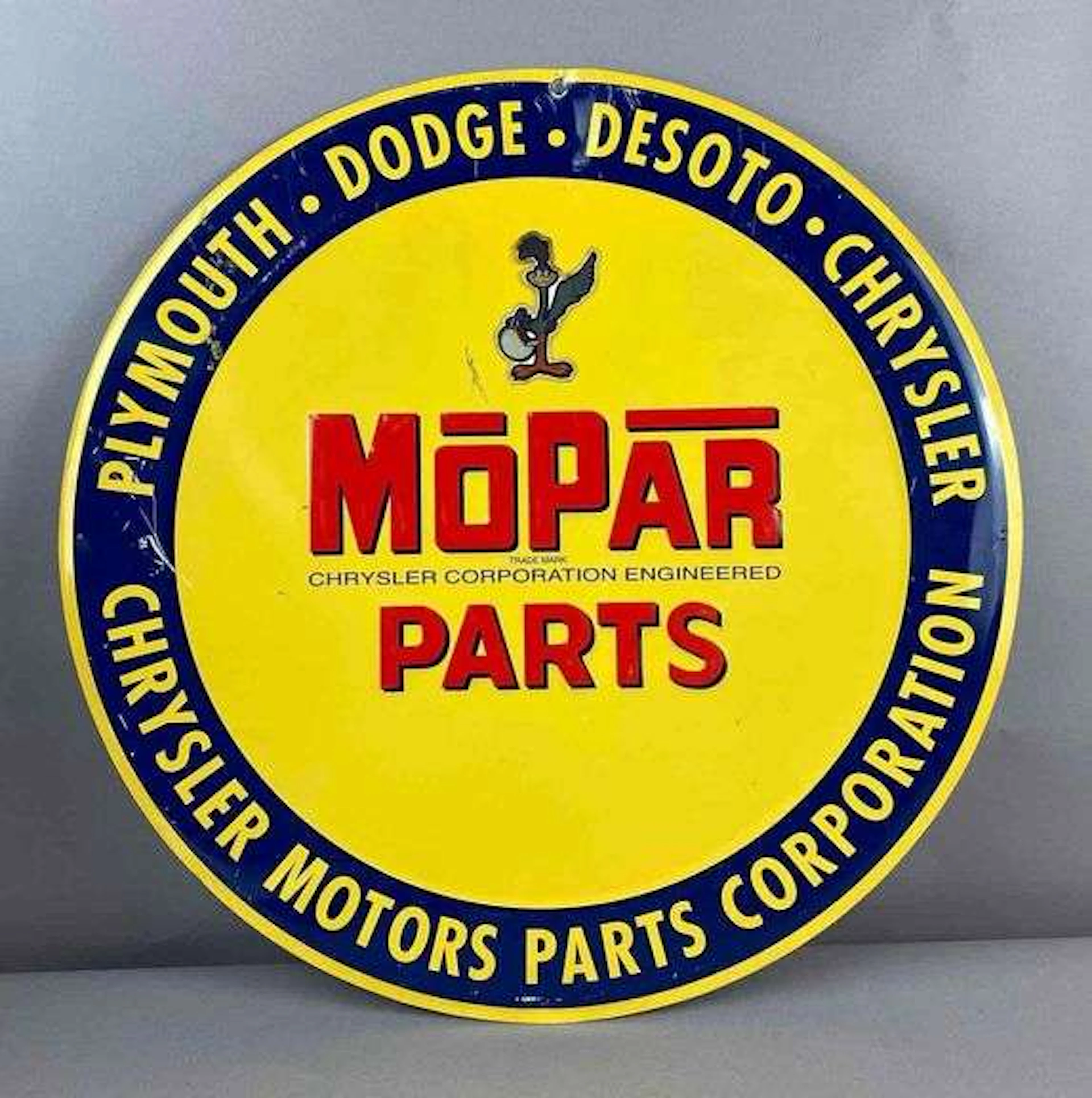 Mopar Parts Advertising Sign