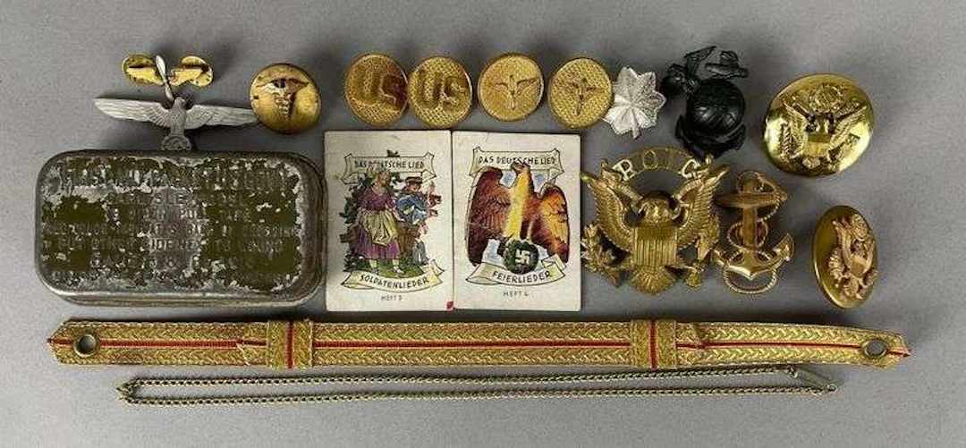 Group of 1920s US Military Insignia and More