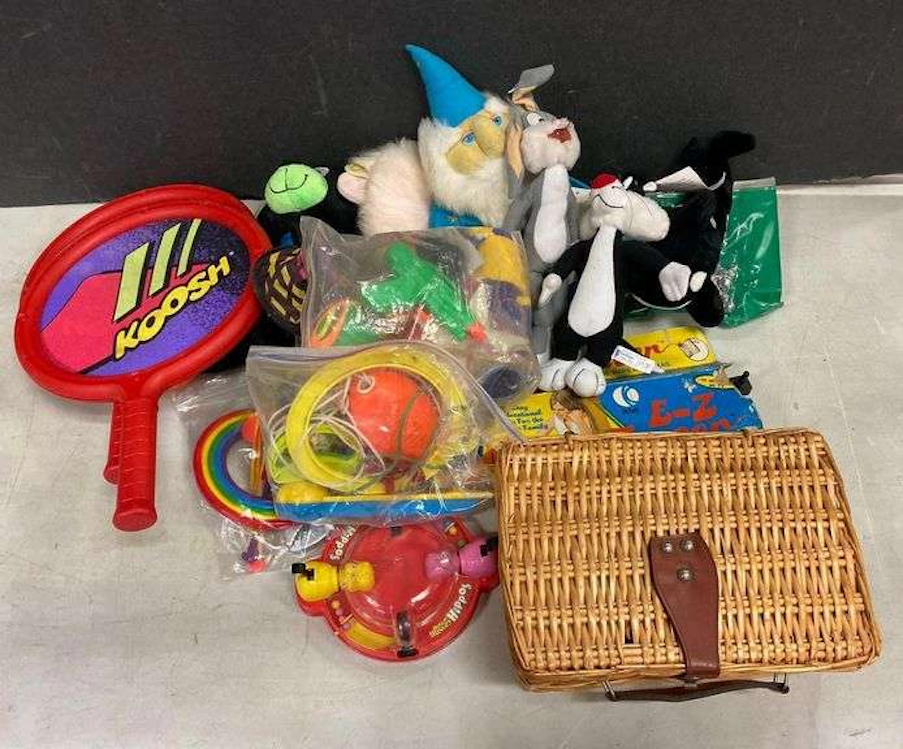Group of Assorted Vintage Outdoor Toys and More