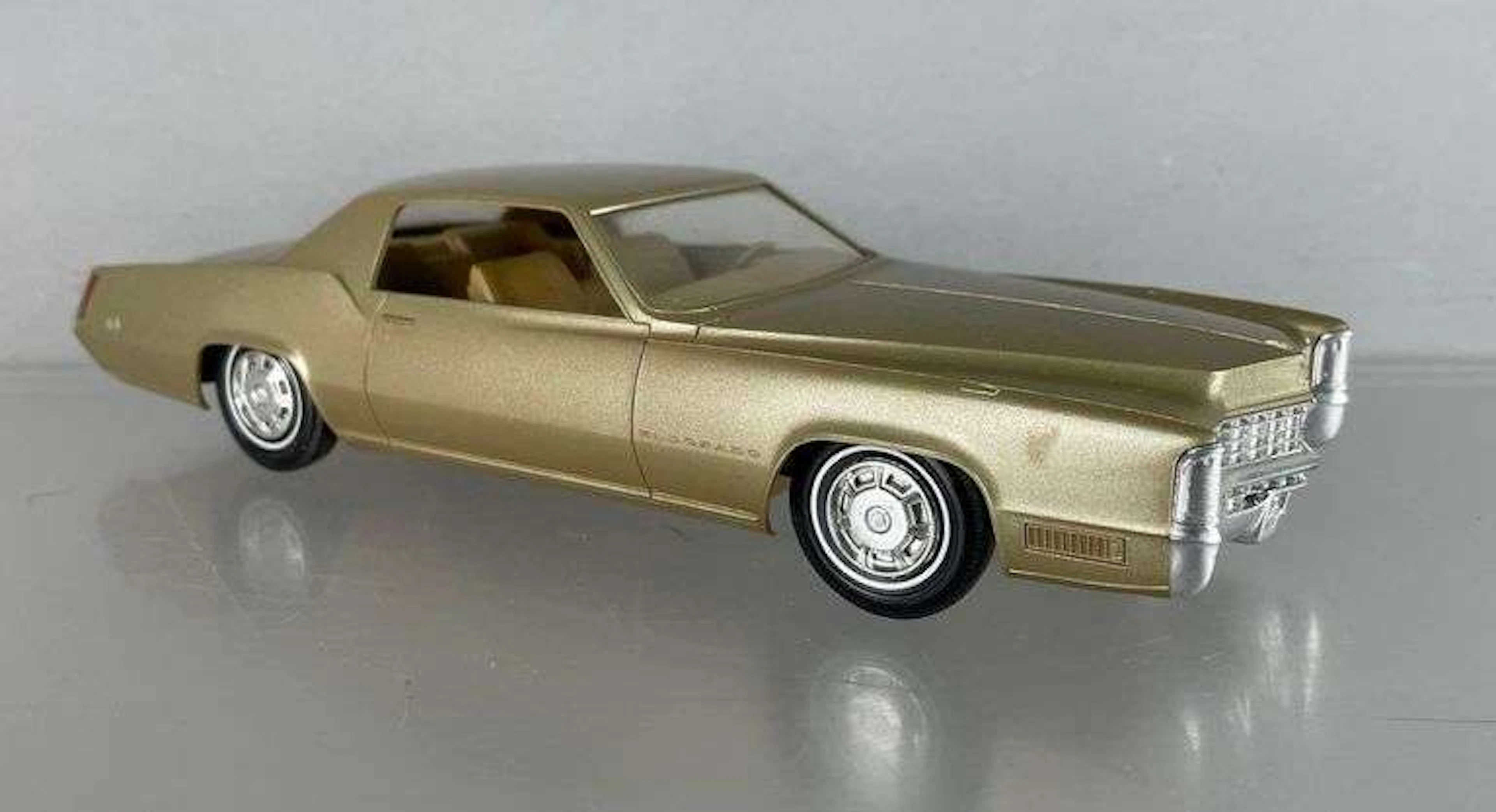 1968 Cadillac Eldorado Baroque Gold Metallic Dealership Promo Car