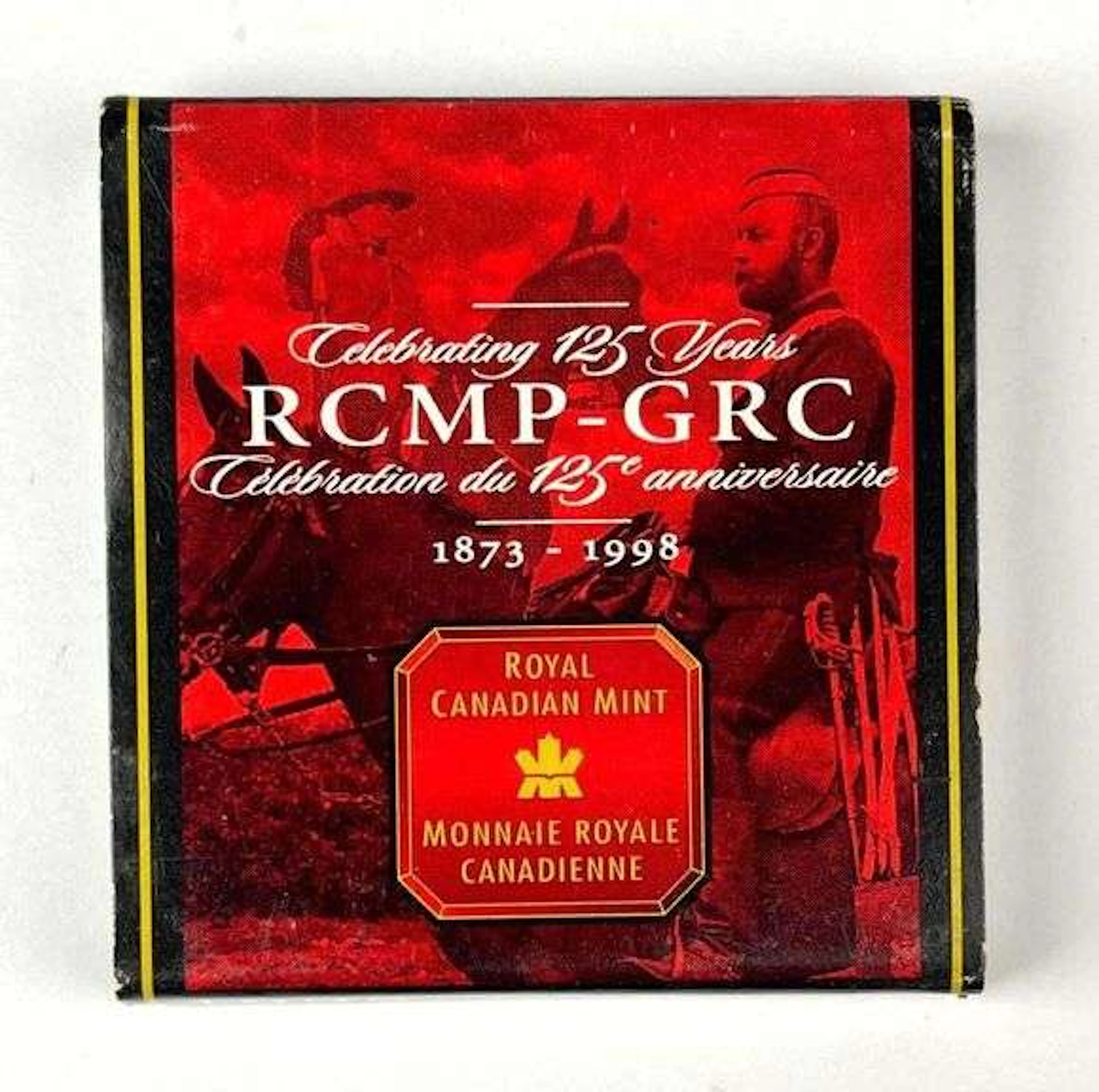 1998 Royal Canadian Mint 125th Anniversary RCMP-GRC Proof Sterling