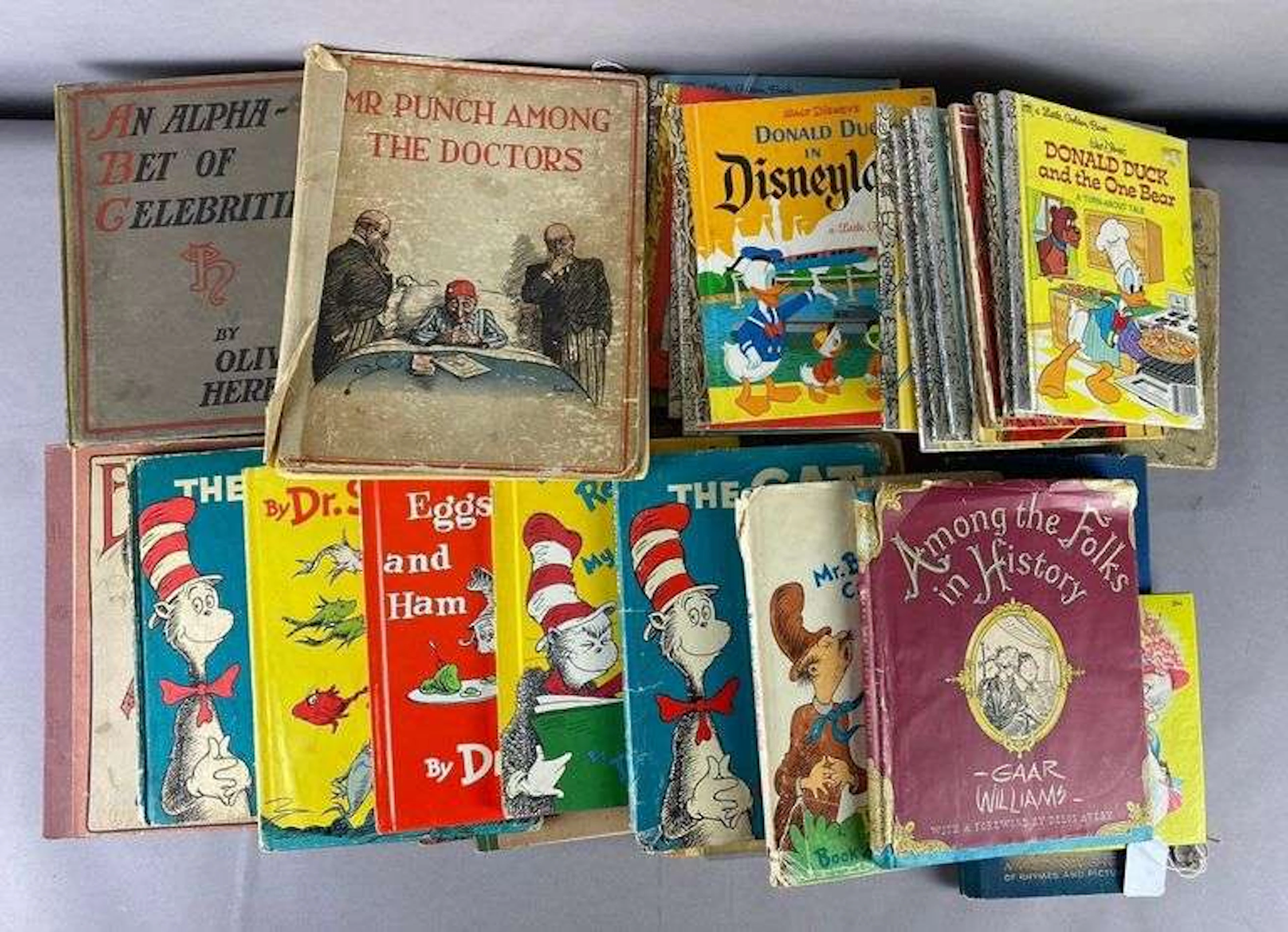 Group of Vintage 1950’s Dr. Seuss Children Books and More