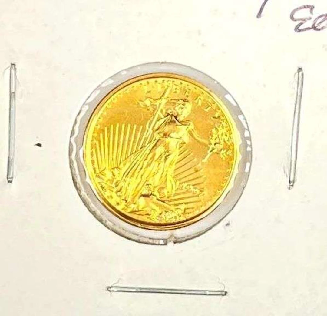 1997 US $5 American Gold Eagle 1/10 oz Fine Gold Coin
