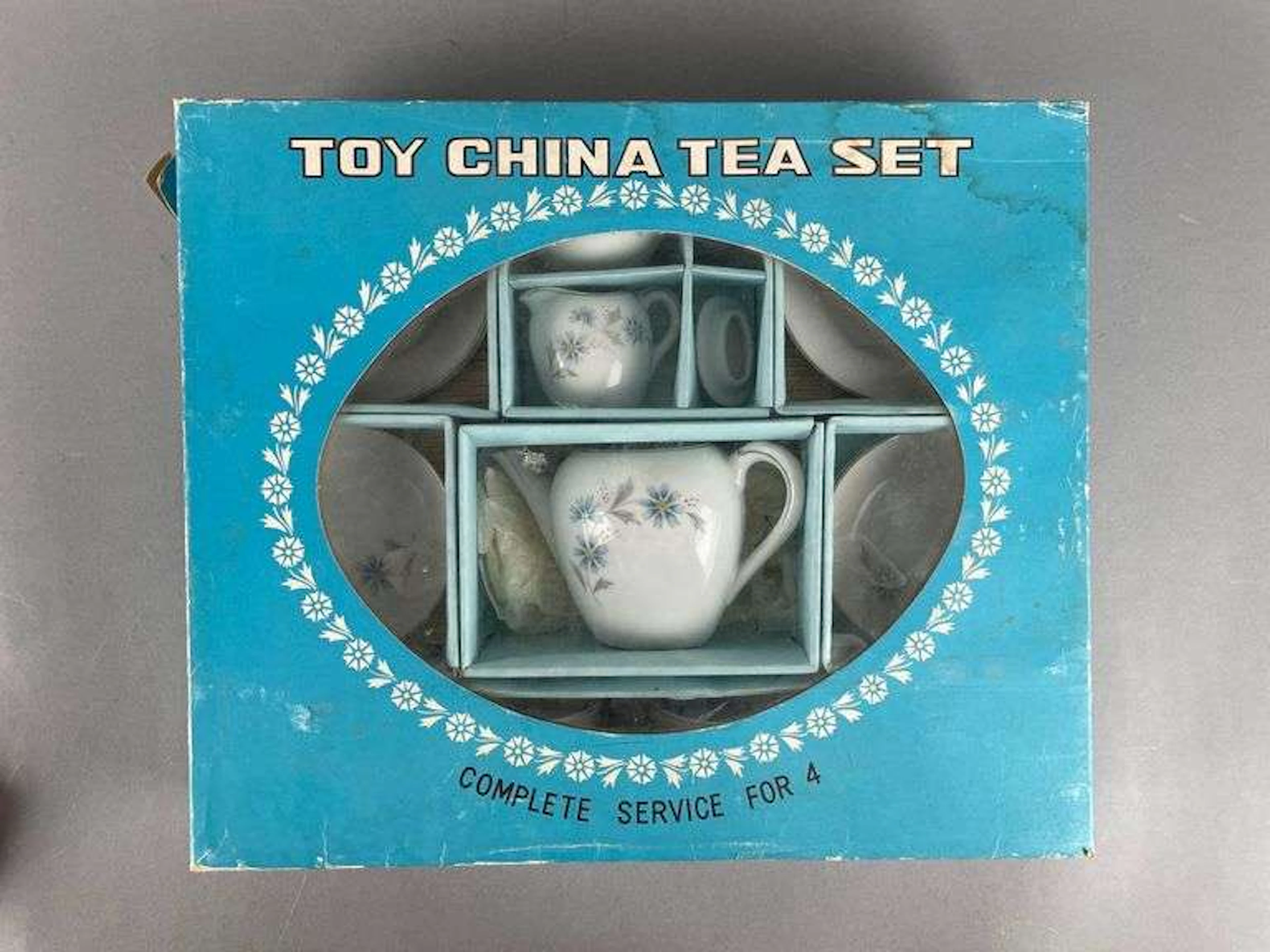 Vintage Toy China Tea Set