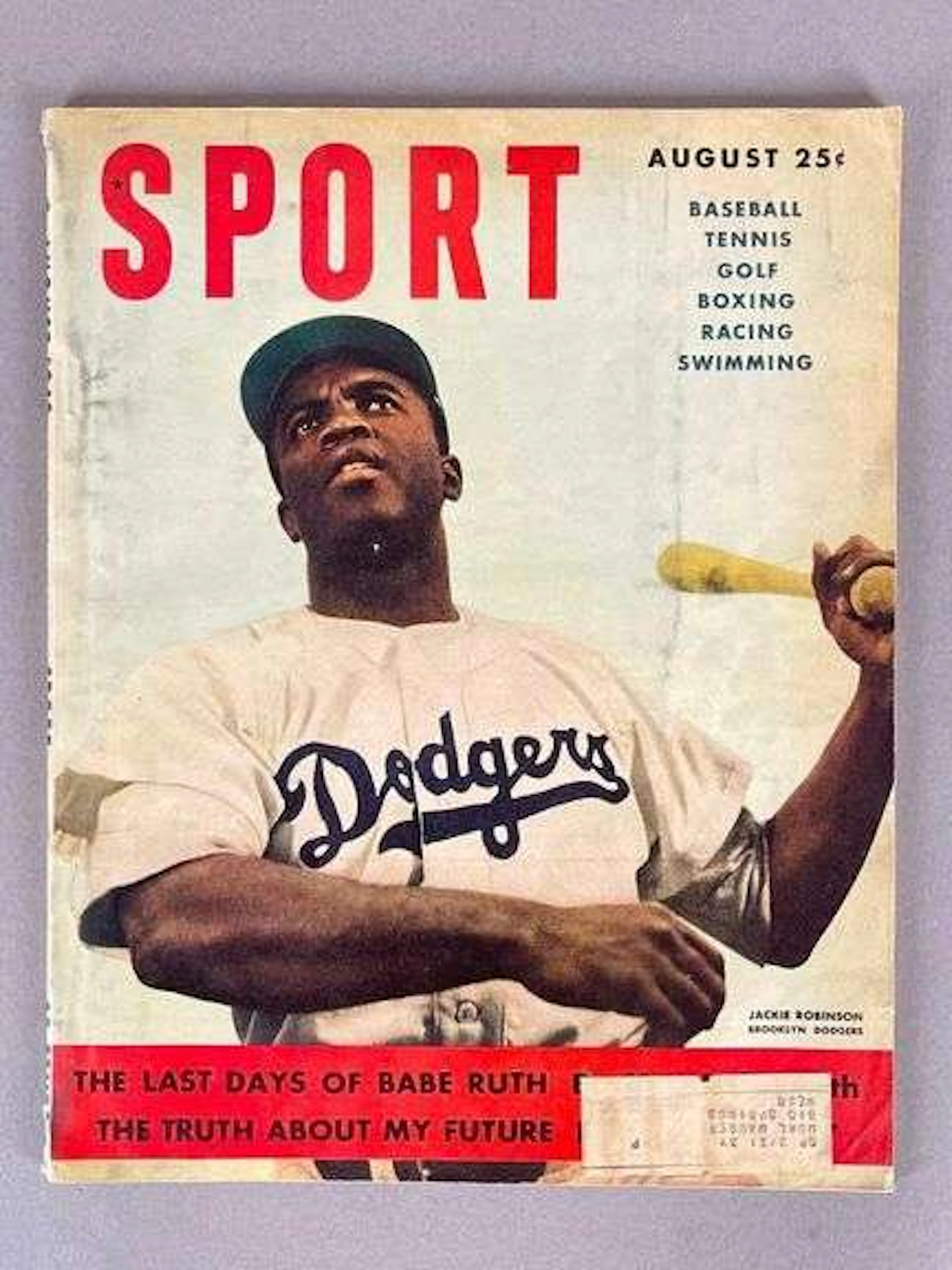1949 Sport Magazine Jackie Robinson 1st Cover
