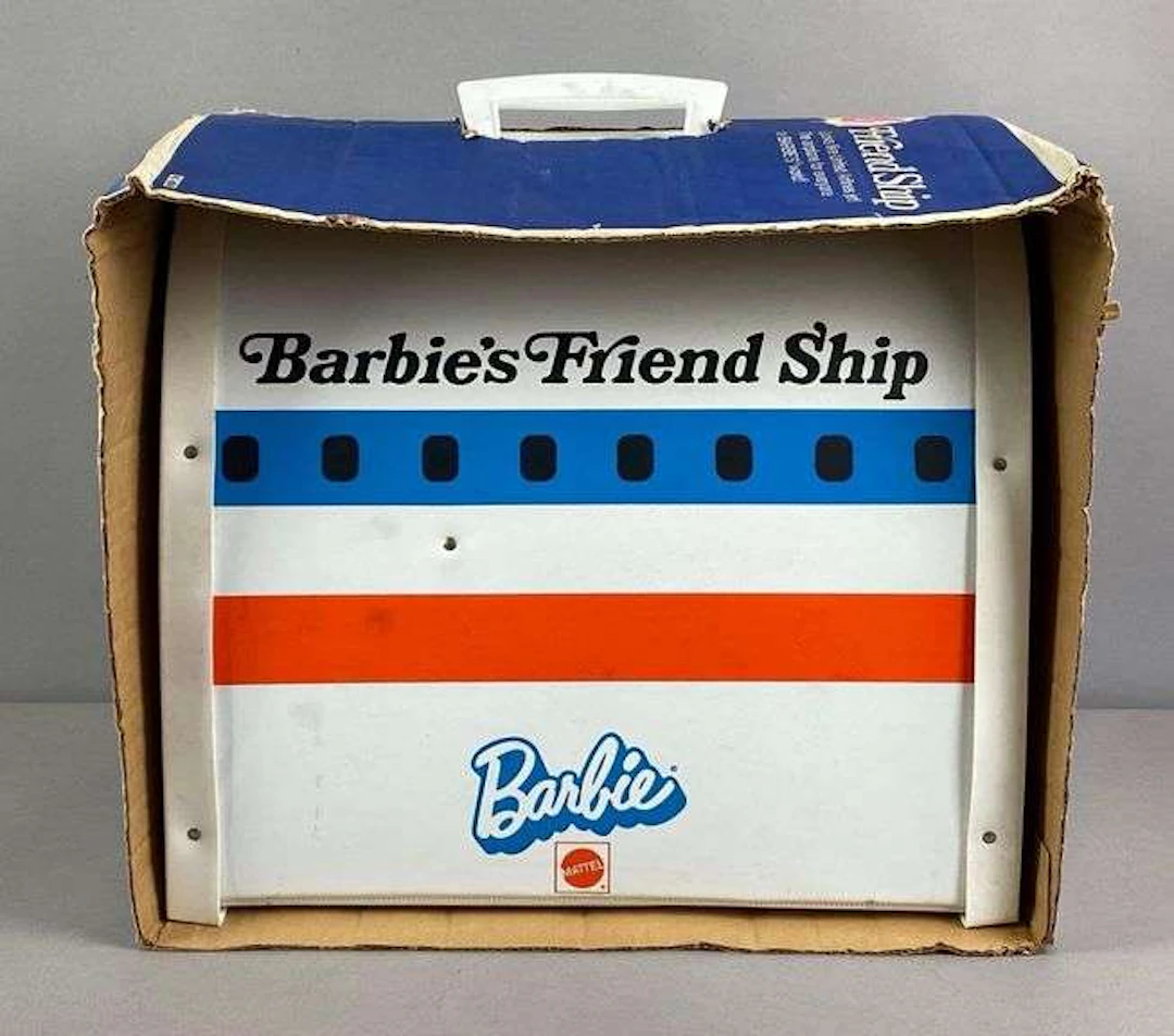 1973 Mattel Barbies Friendship Airplane Playset