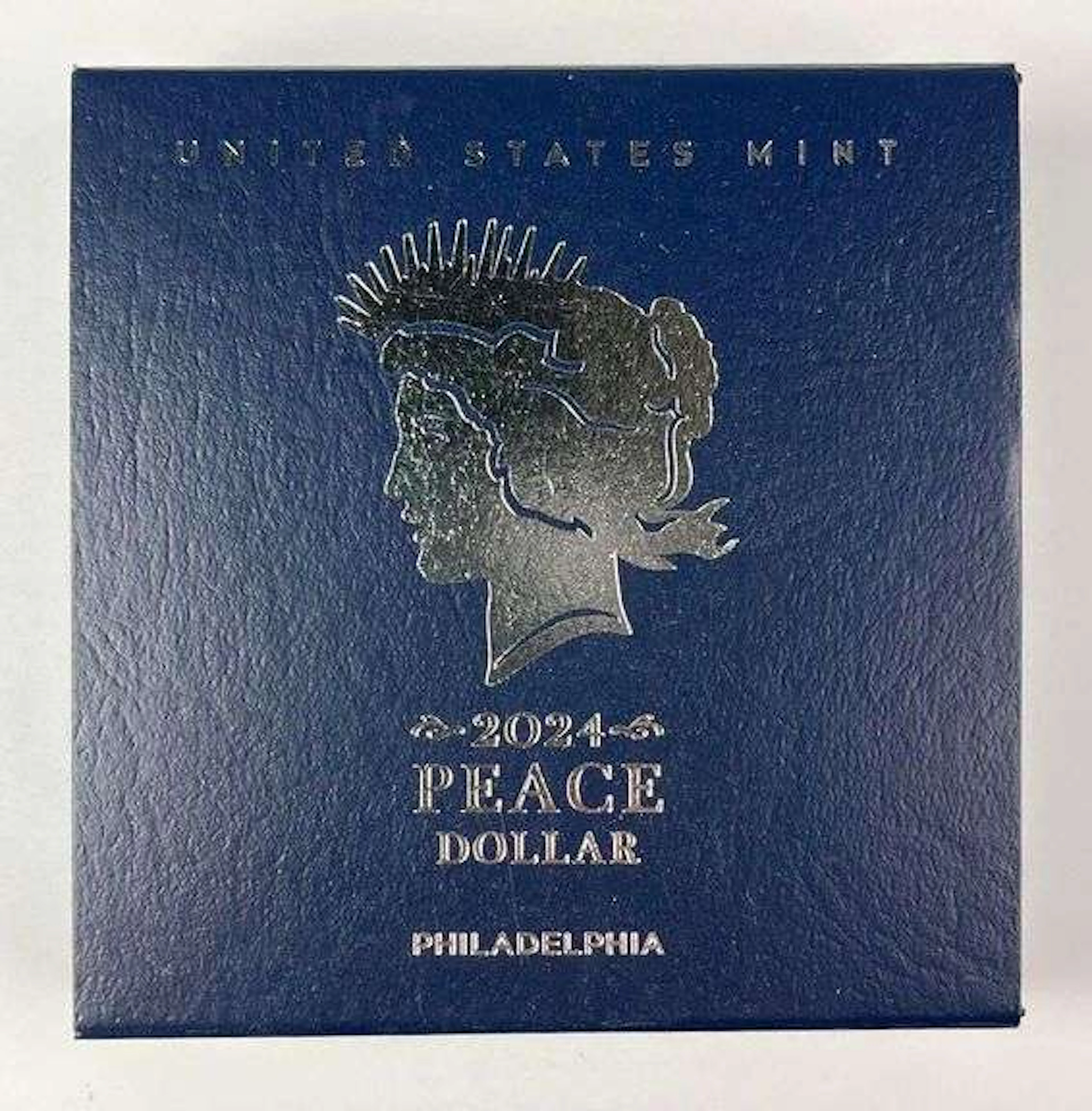 2024 US Mint Philadelphia Peace Silver UNC Dollar