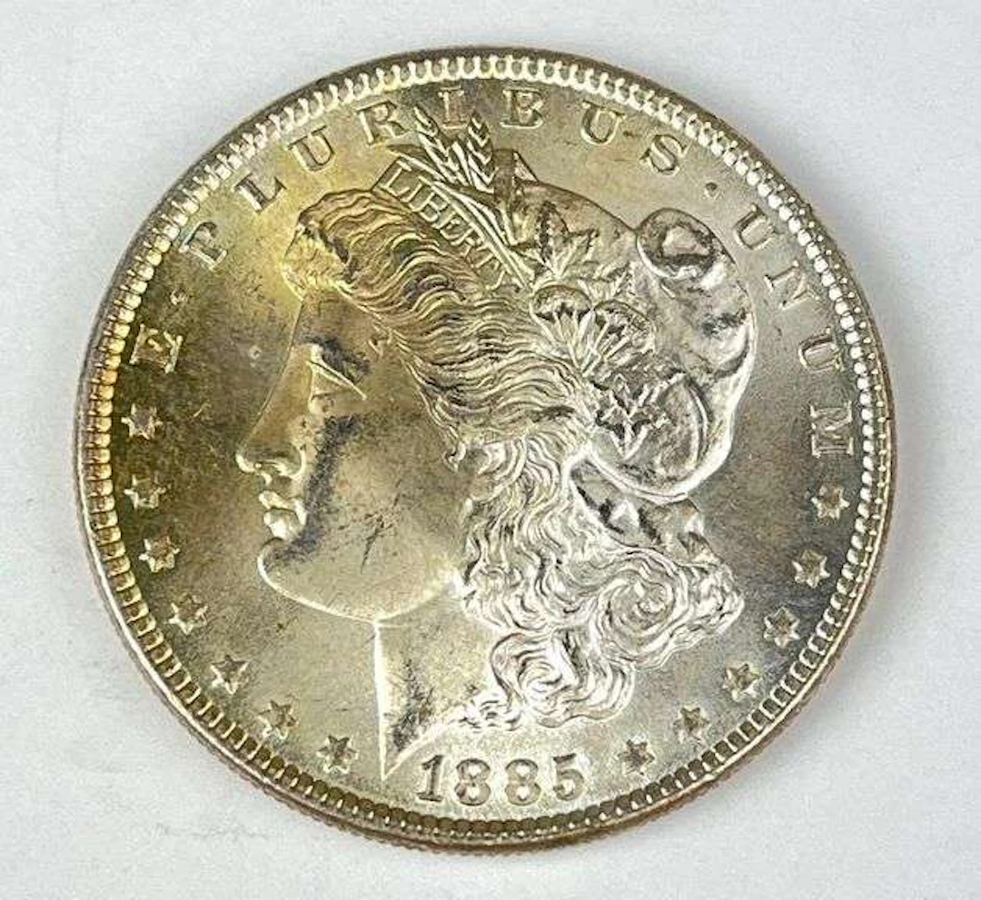 1885 US Morgan Silver Dollar