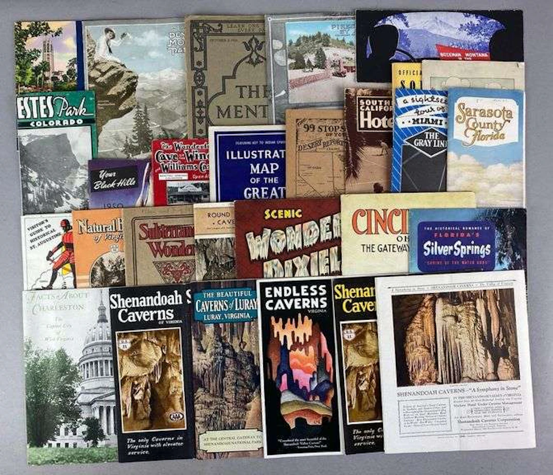 Group of US Tourism Brochures and More