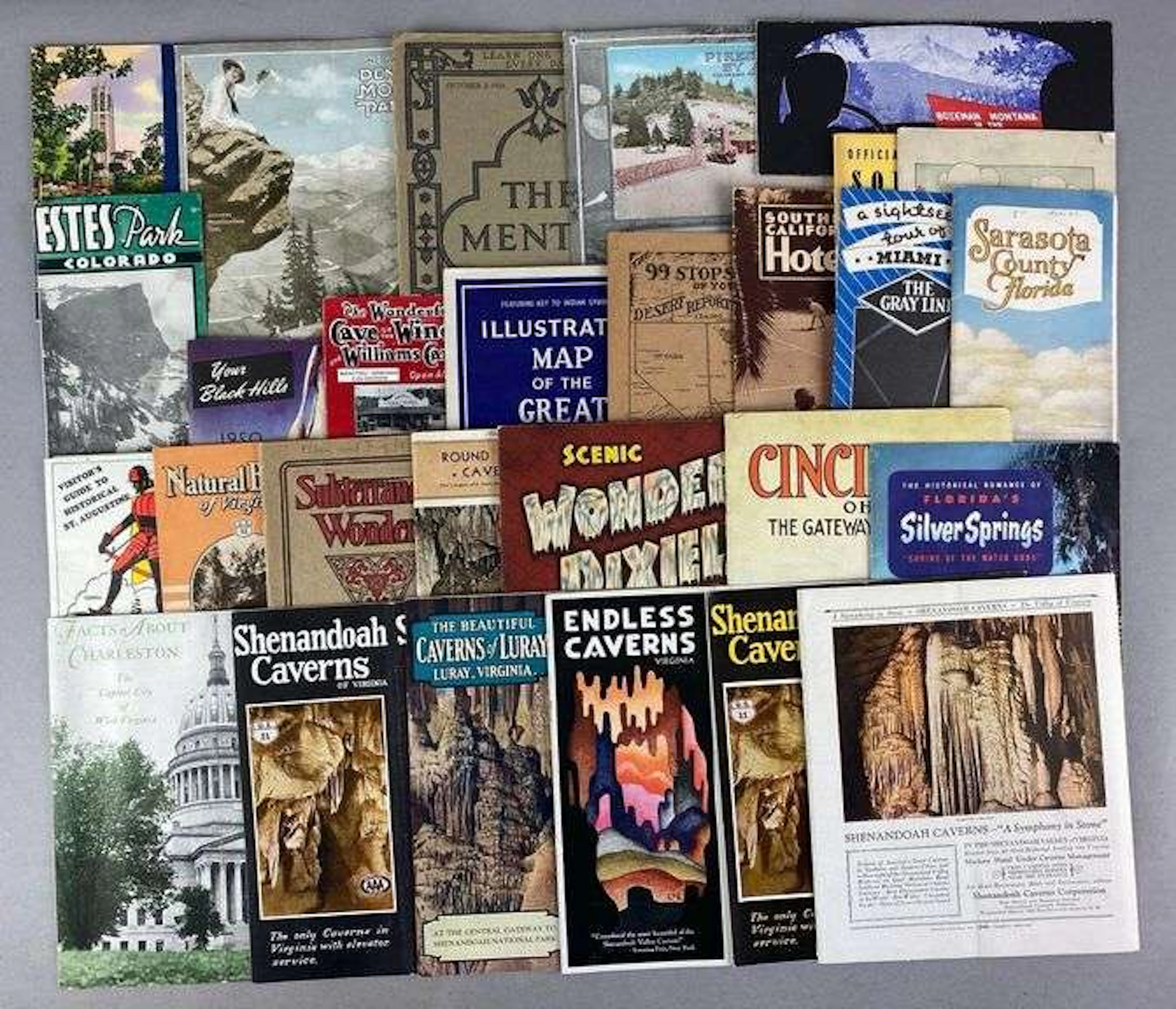 Group of US Tourism Brochures and More