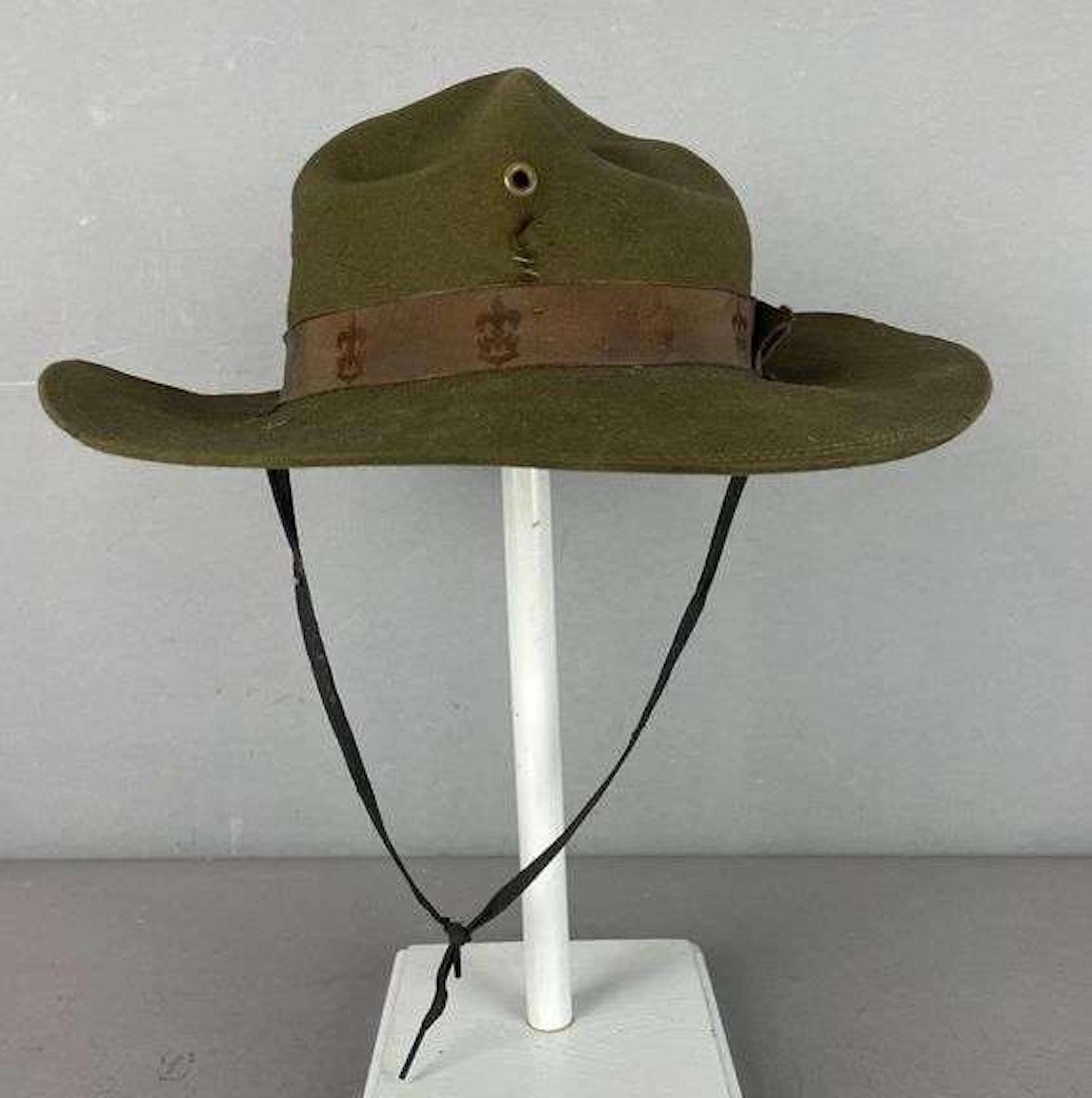 Vintage Boy Scouts Scoutmaster Felt Brimmed Hat