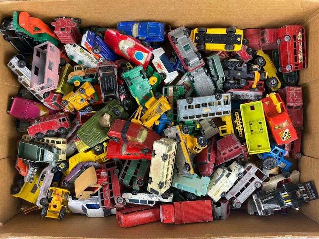 Group of Assorted Vintage Matchbox Die-Cast Vehicles