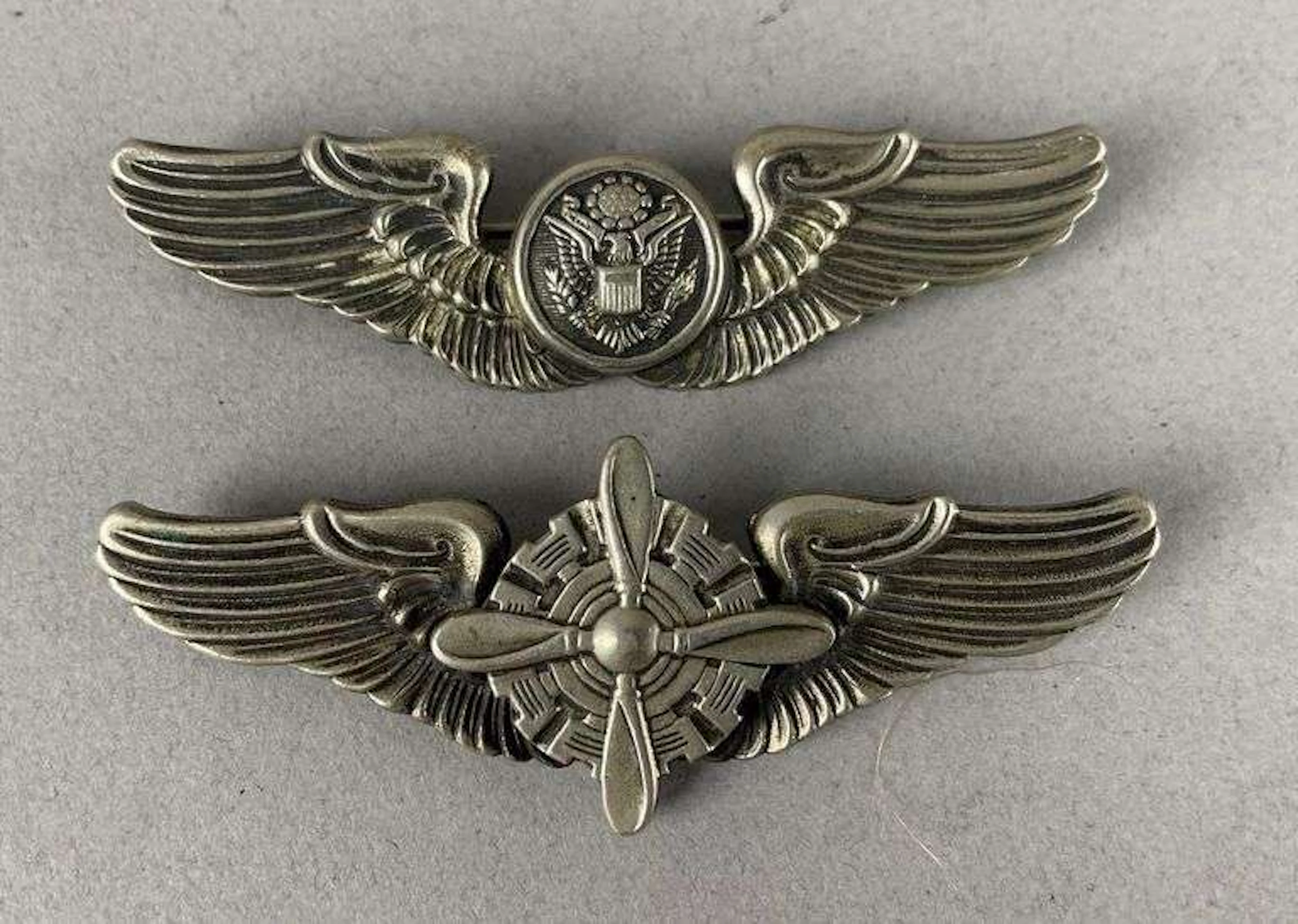 Group of 2 WW2 U.S. Pilot Wings