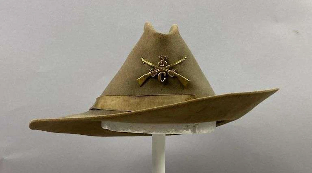 Spanish-American War 3rd Company Slouch Felt Hat