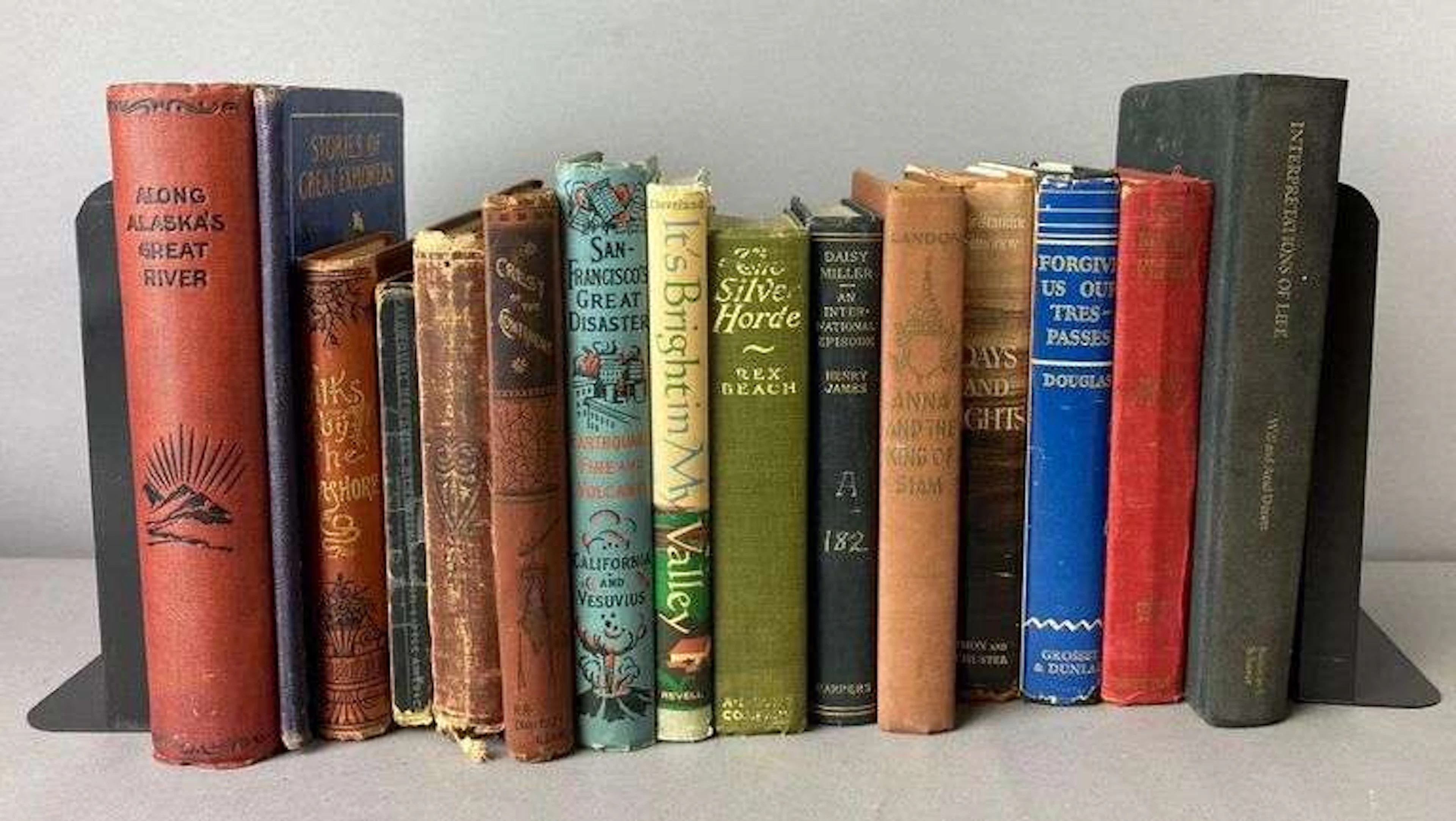 Group of Antique Educational Books
