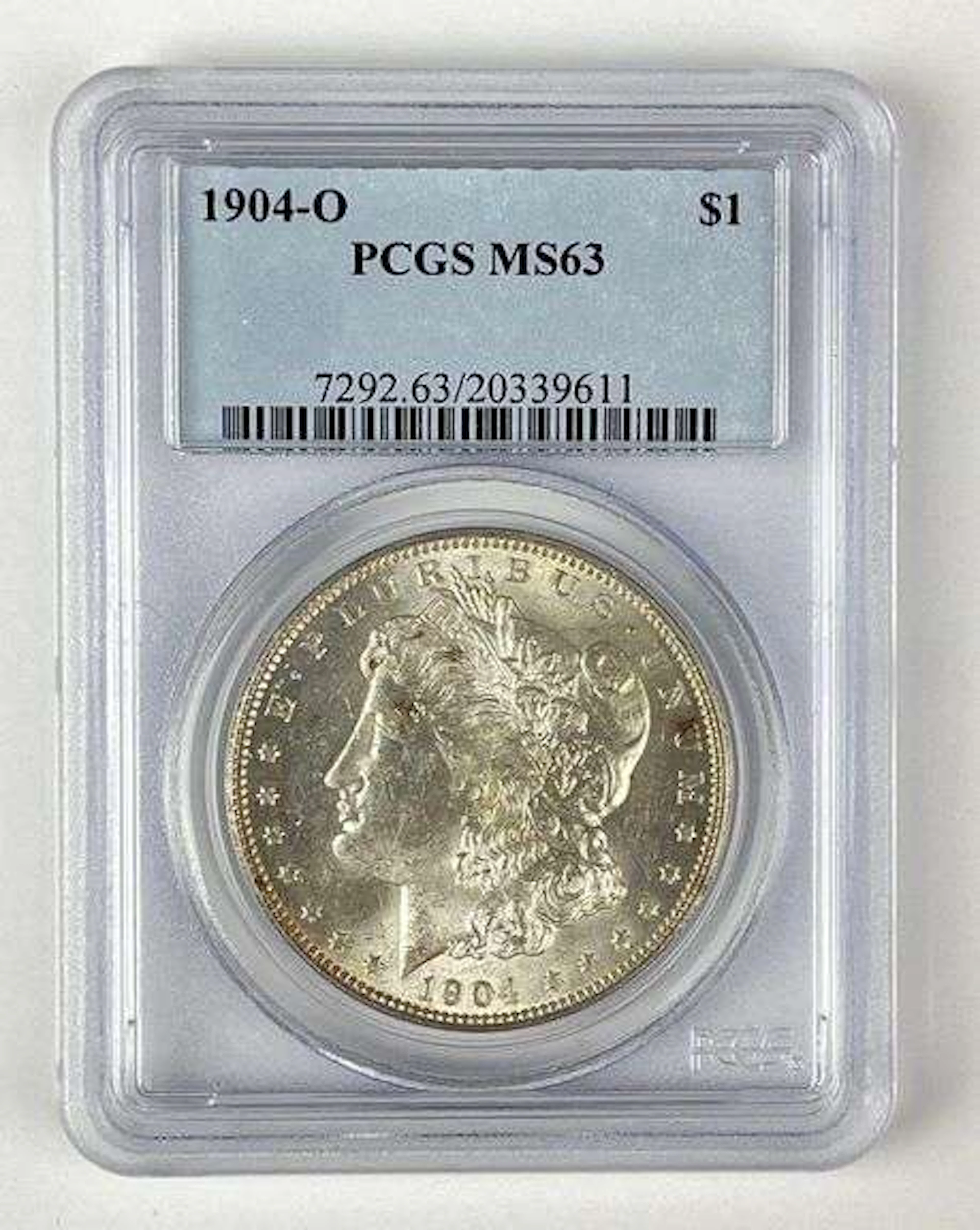 1904 O US Morgan Silver Dollar PCGS MS63