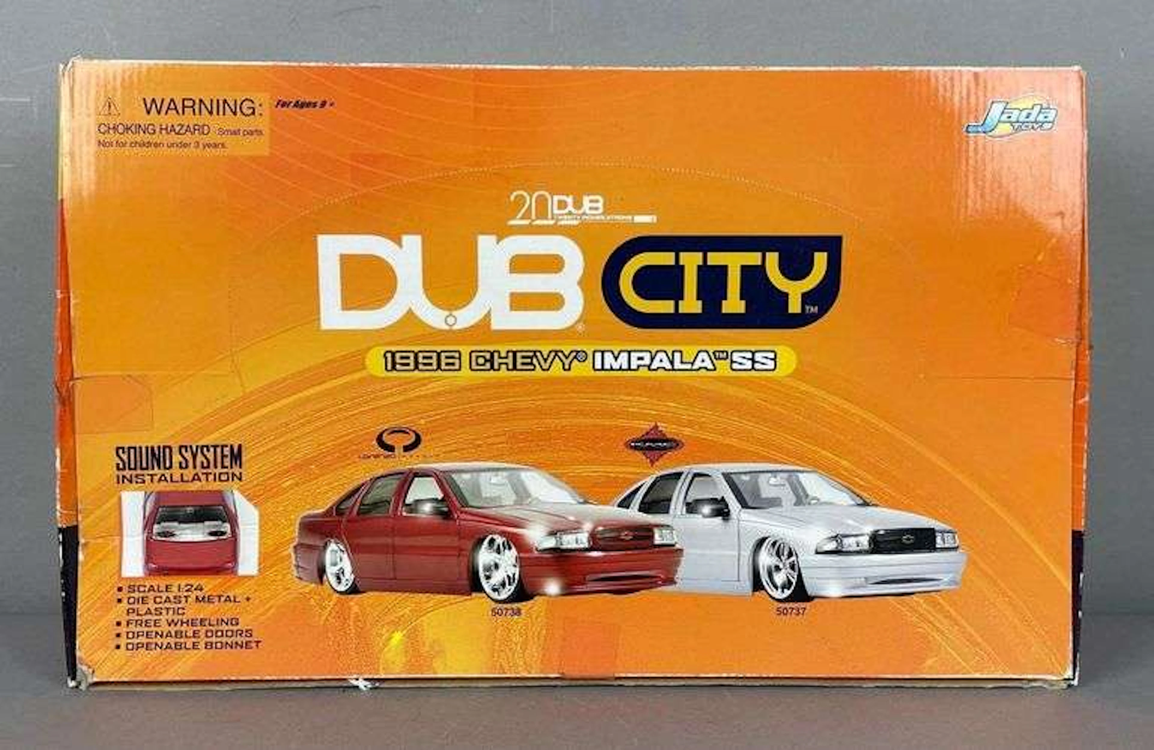 Jada Toys Dub City 1996 Chevy Impala SS Die-Cast Car Set