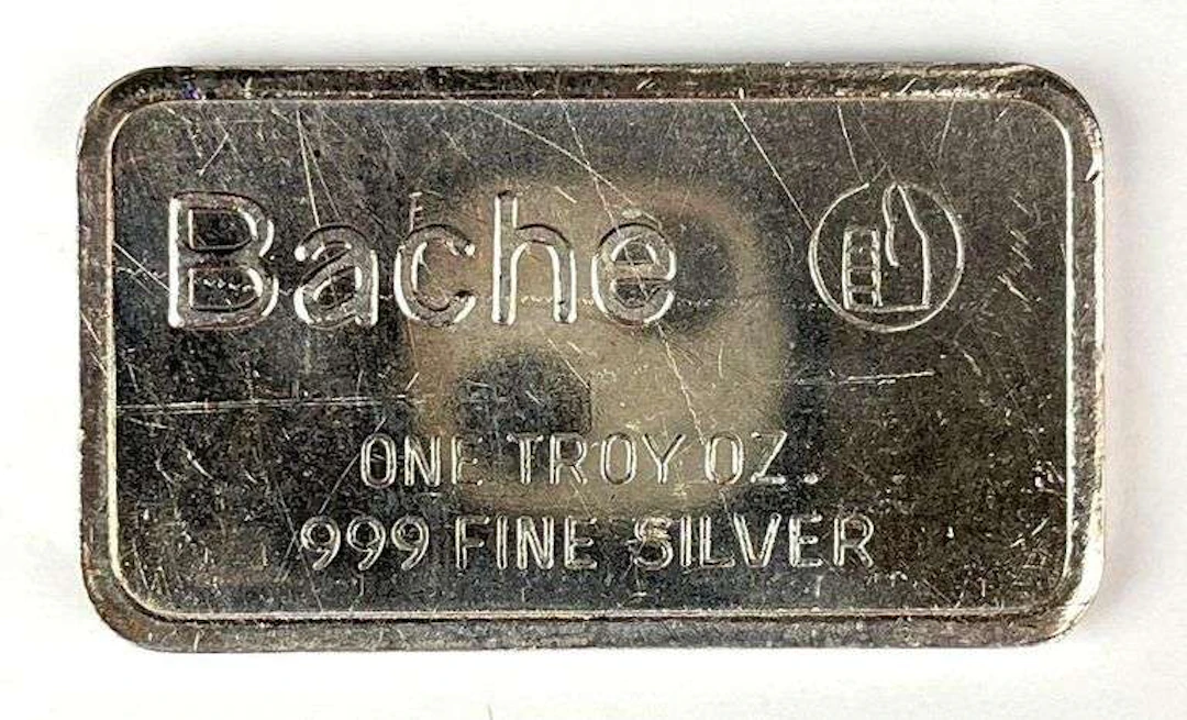 Bach 1 oz .999 Fine Silver Ingot/ Bar