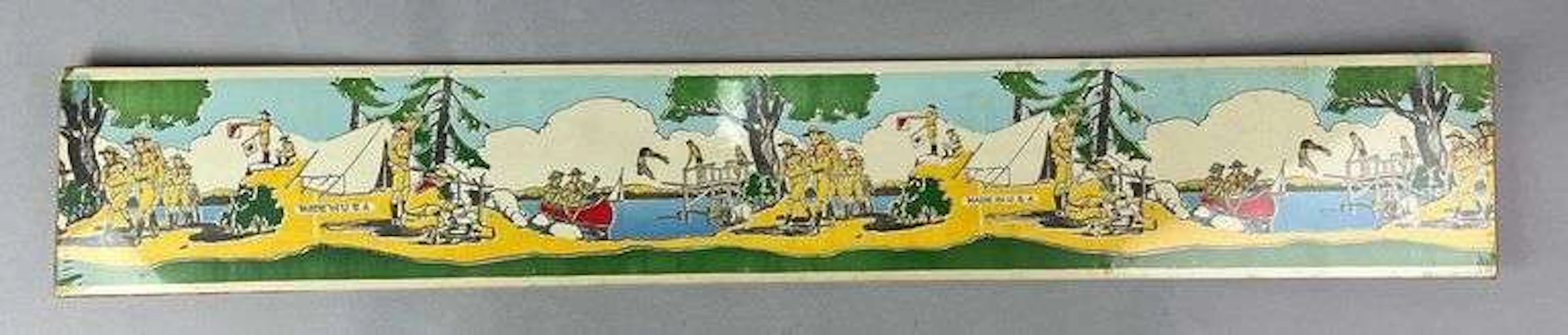 Vintage Boy Scouts of America Cardboard Sign
