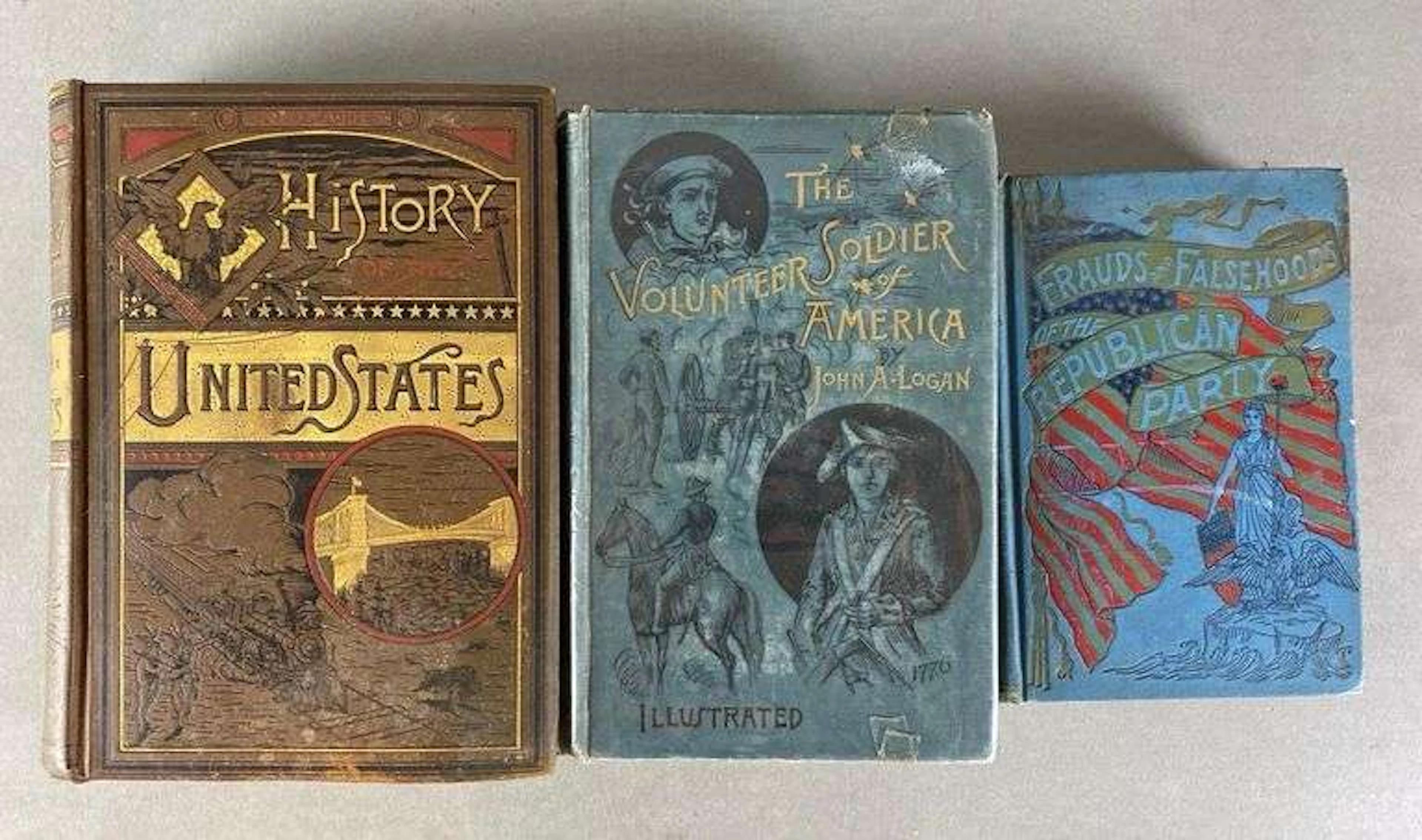 Group of 3 Vintage American Books