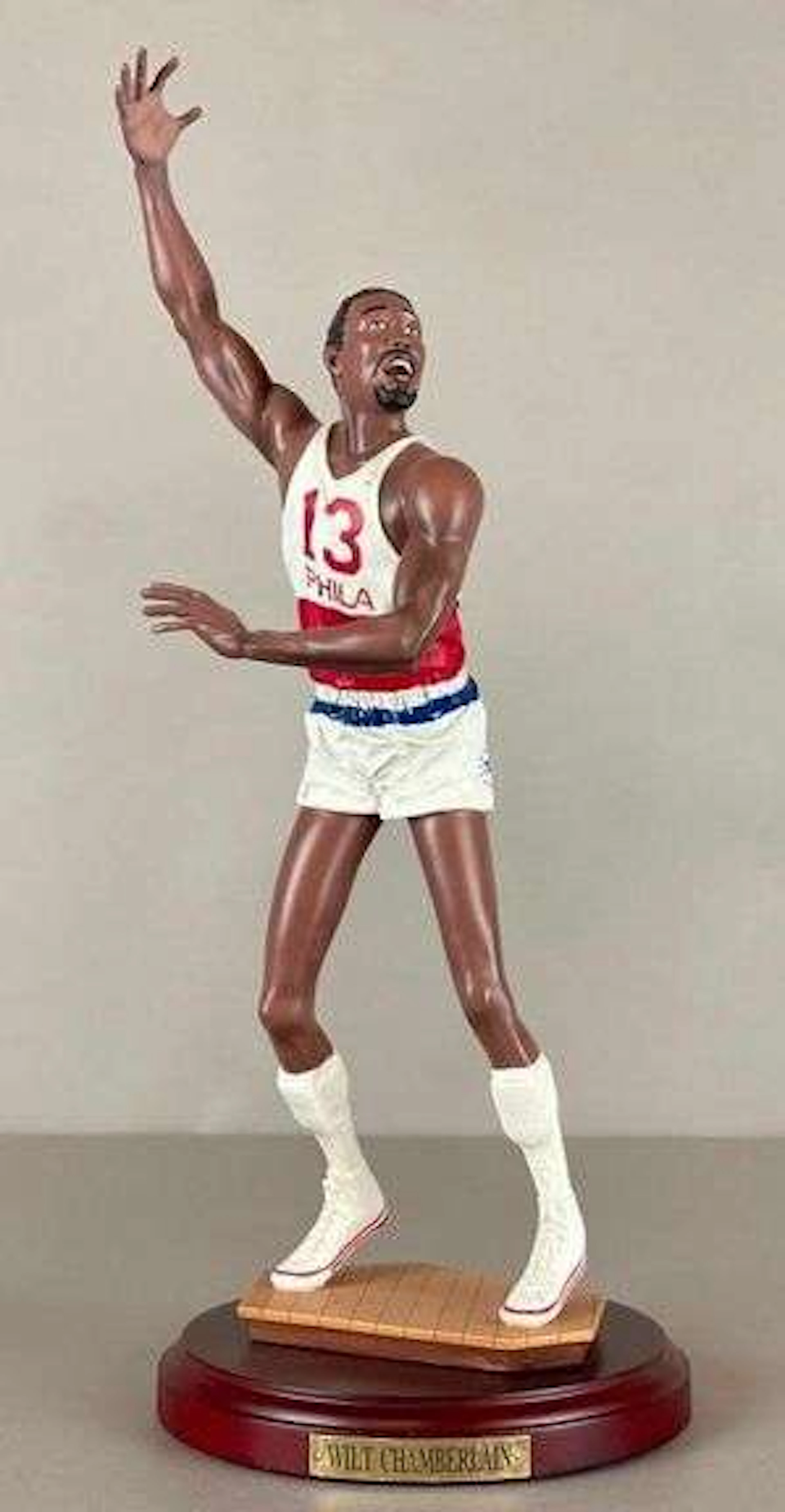 Wilt Chamberlain Historical Beginnings Series 1 Figurine Statue