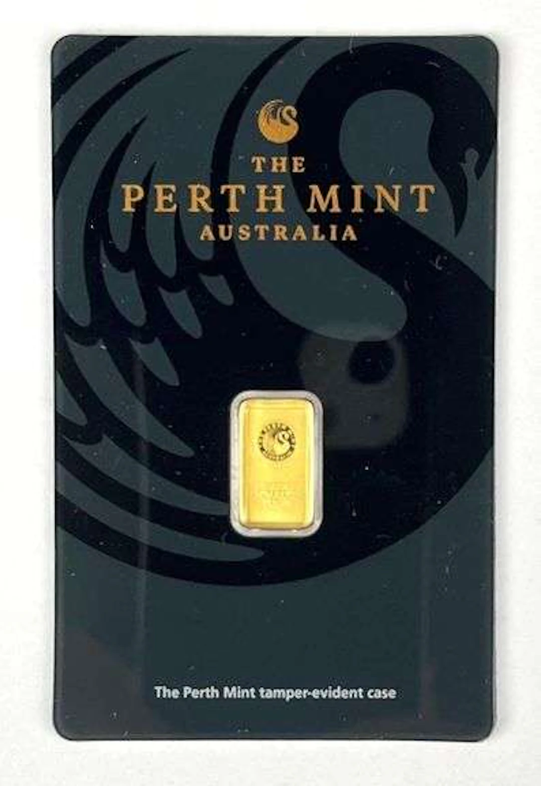 The Perth Mint Australia 1 Gram 99.99 Fine Gold Ingot/ Bar