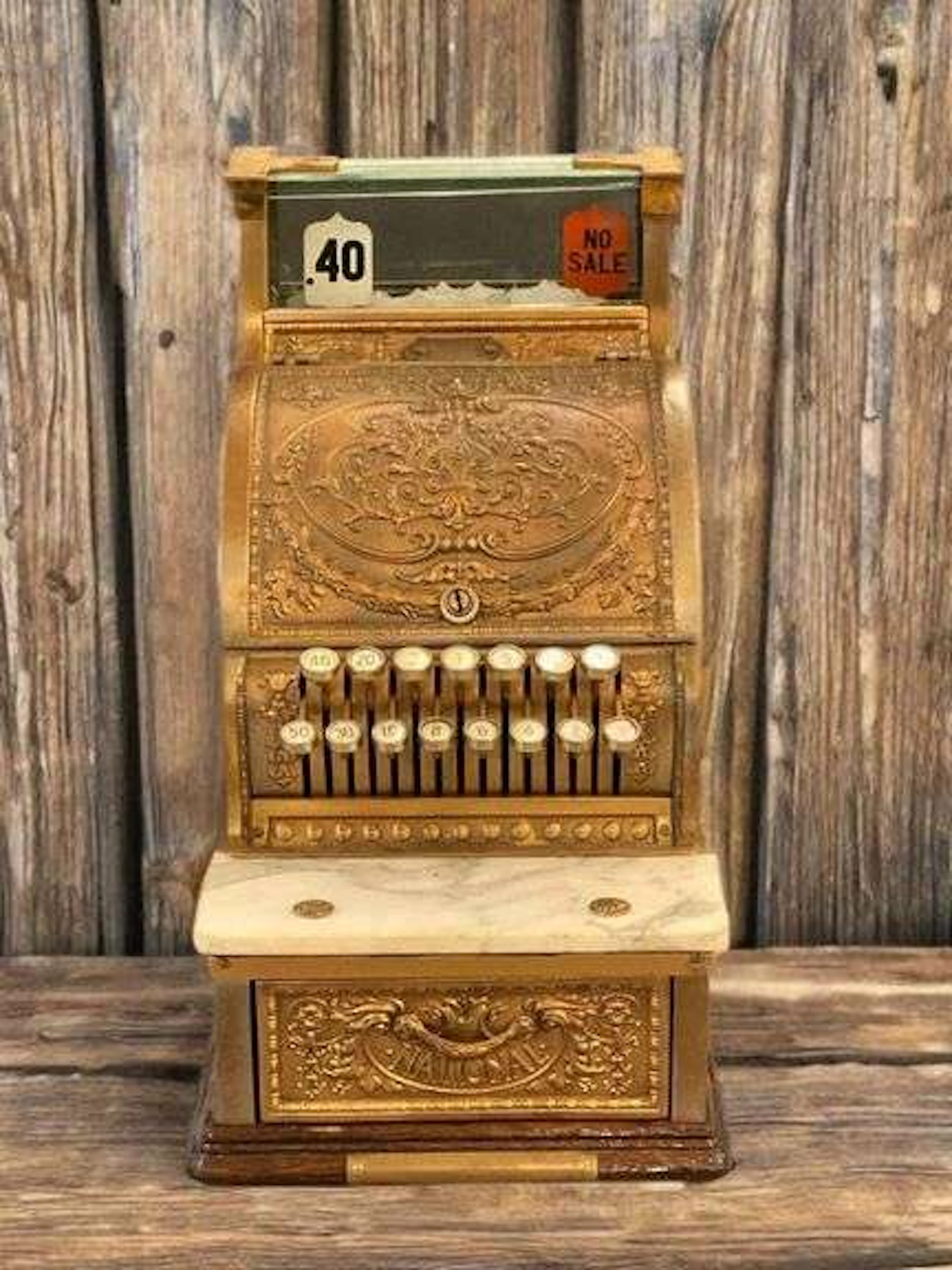 Antique National Cash Register Machine