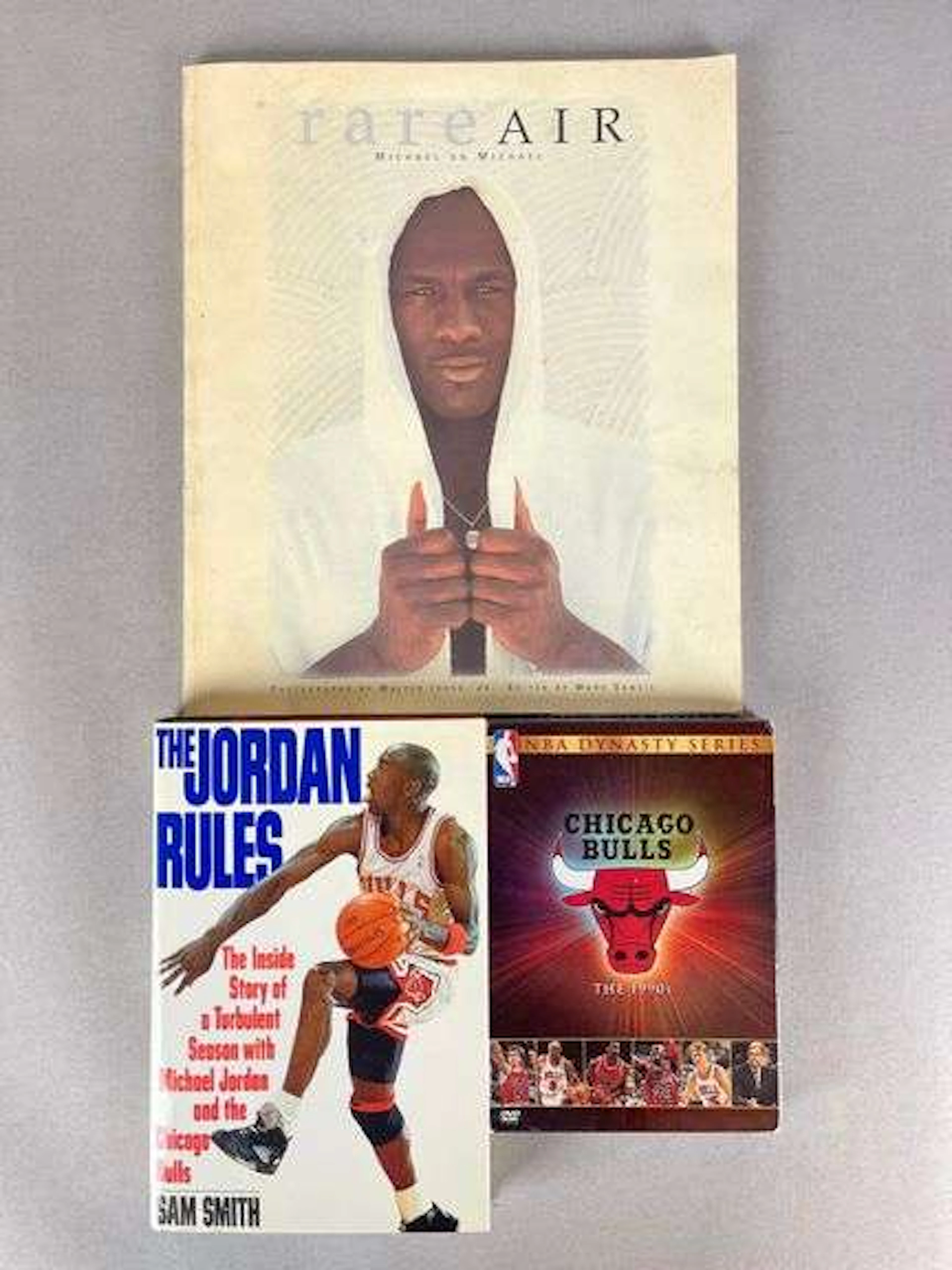 1993 Michael Jordan Rare Air + The Jordan Rules and Chicago Bulls 1990s DVD