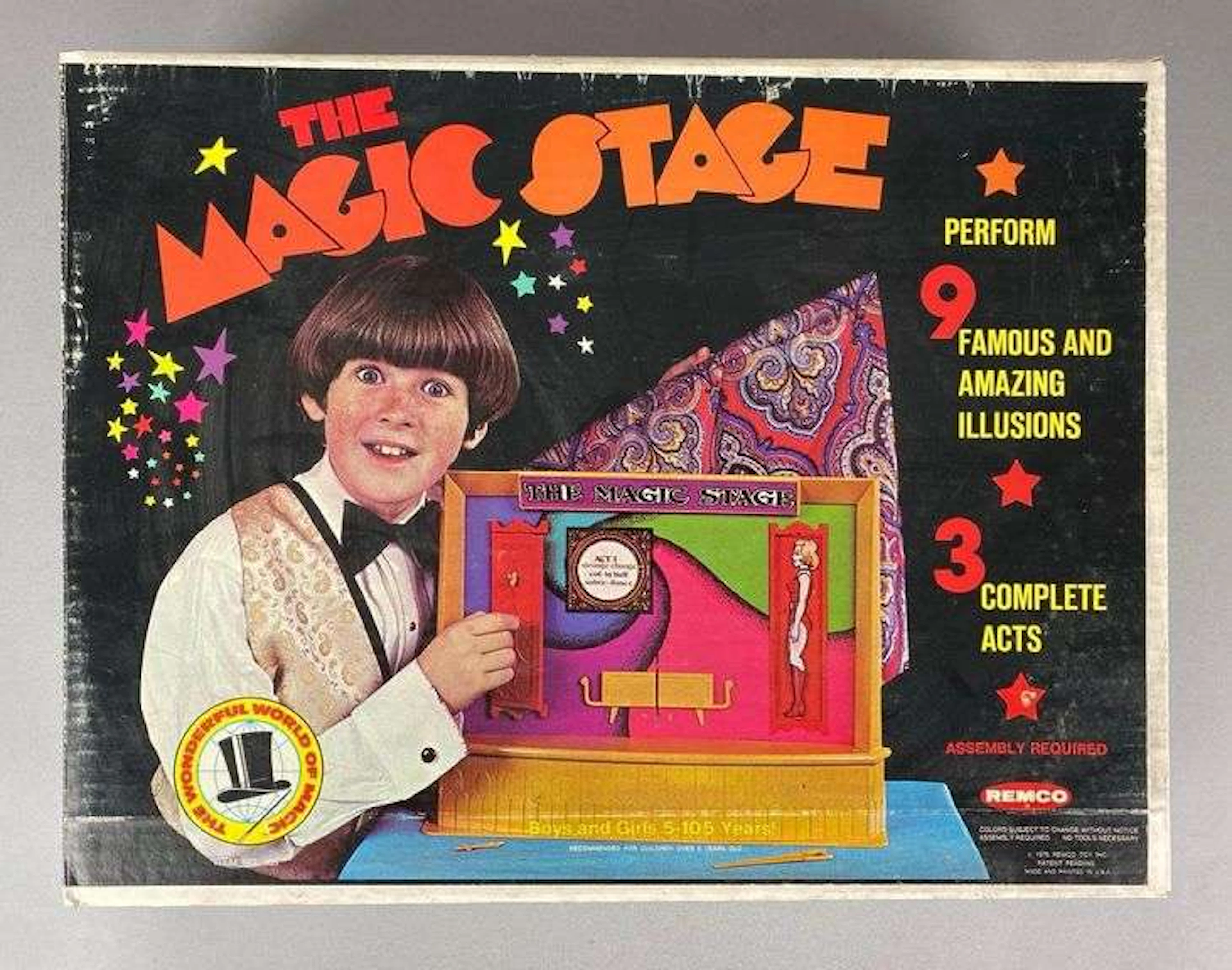 1976 Remco The Magic Stage Magic Act Toy