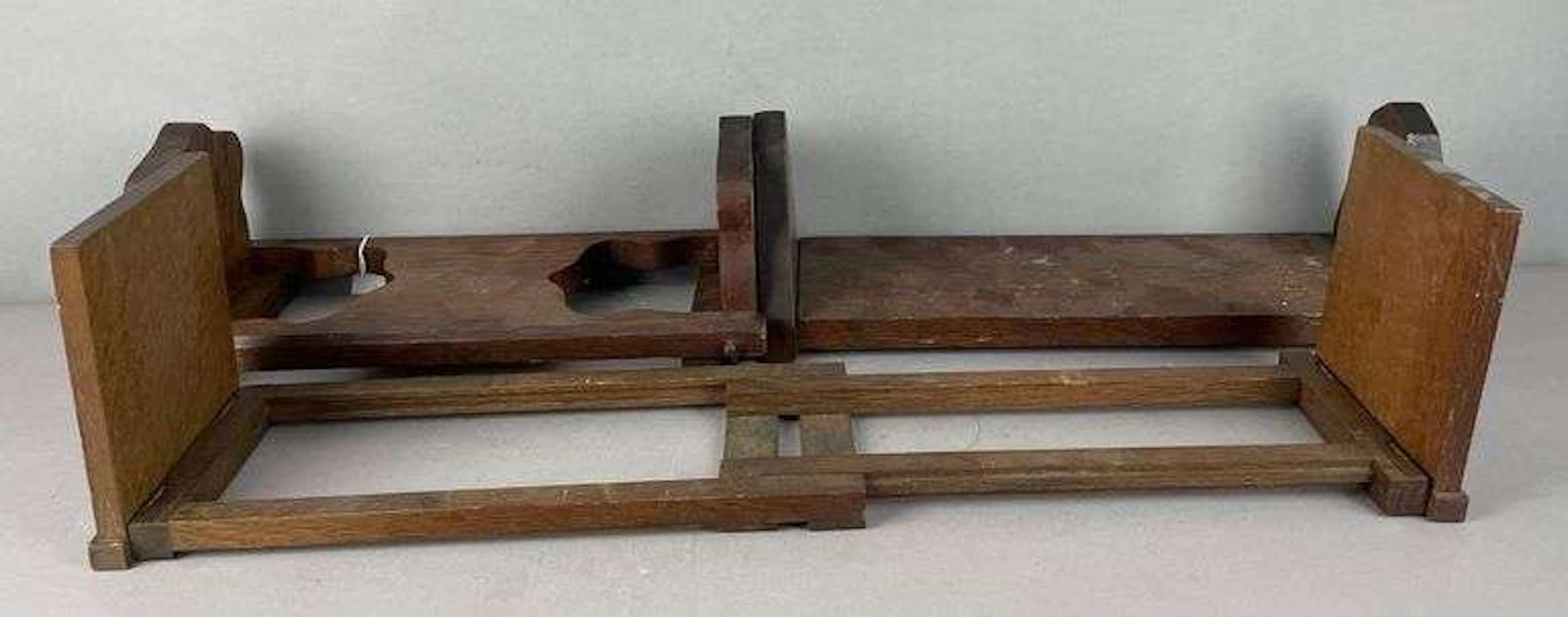 Group of Vintage Oak Book Stands