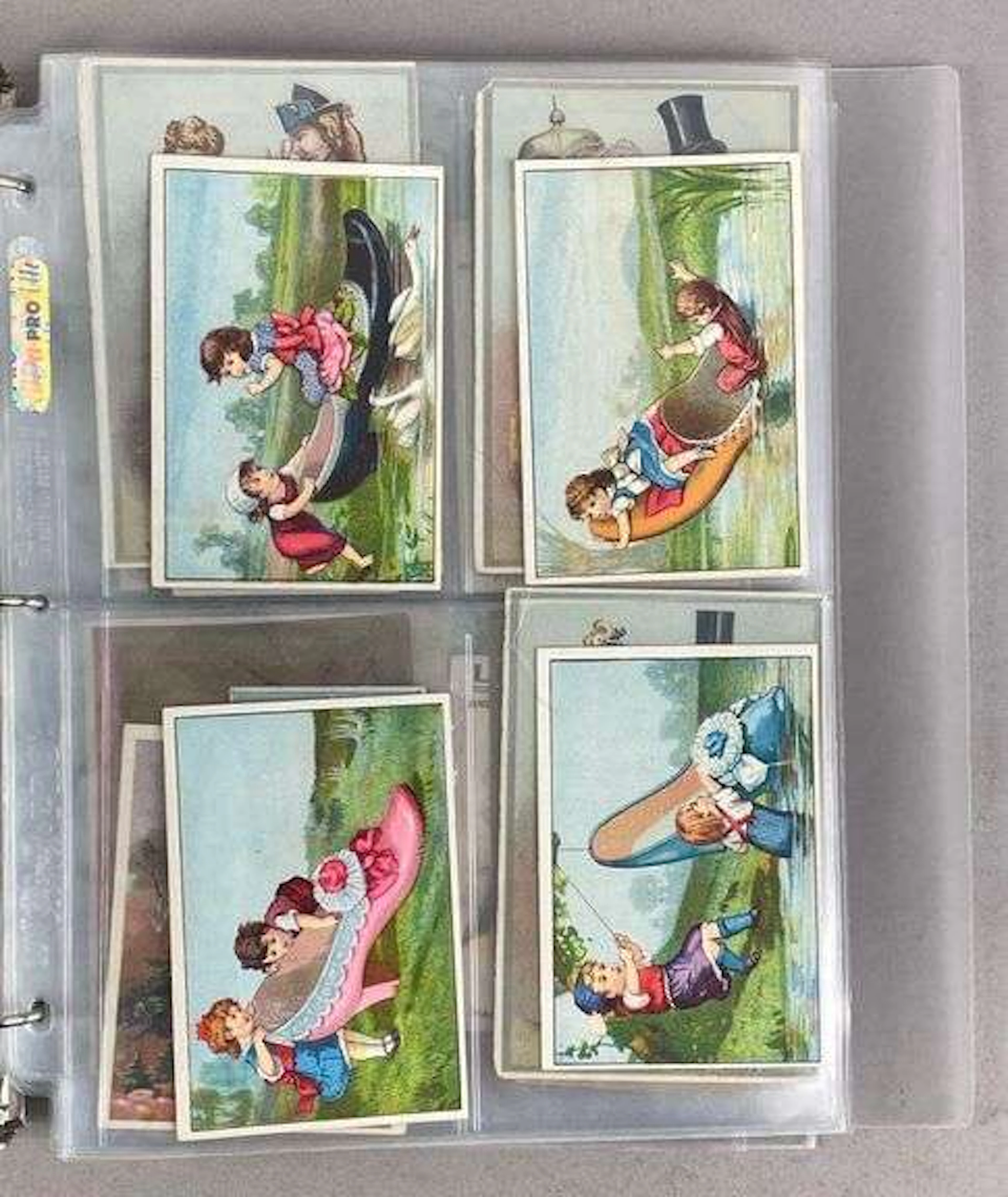 Album of Antique Trade Cards