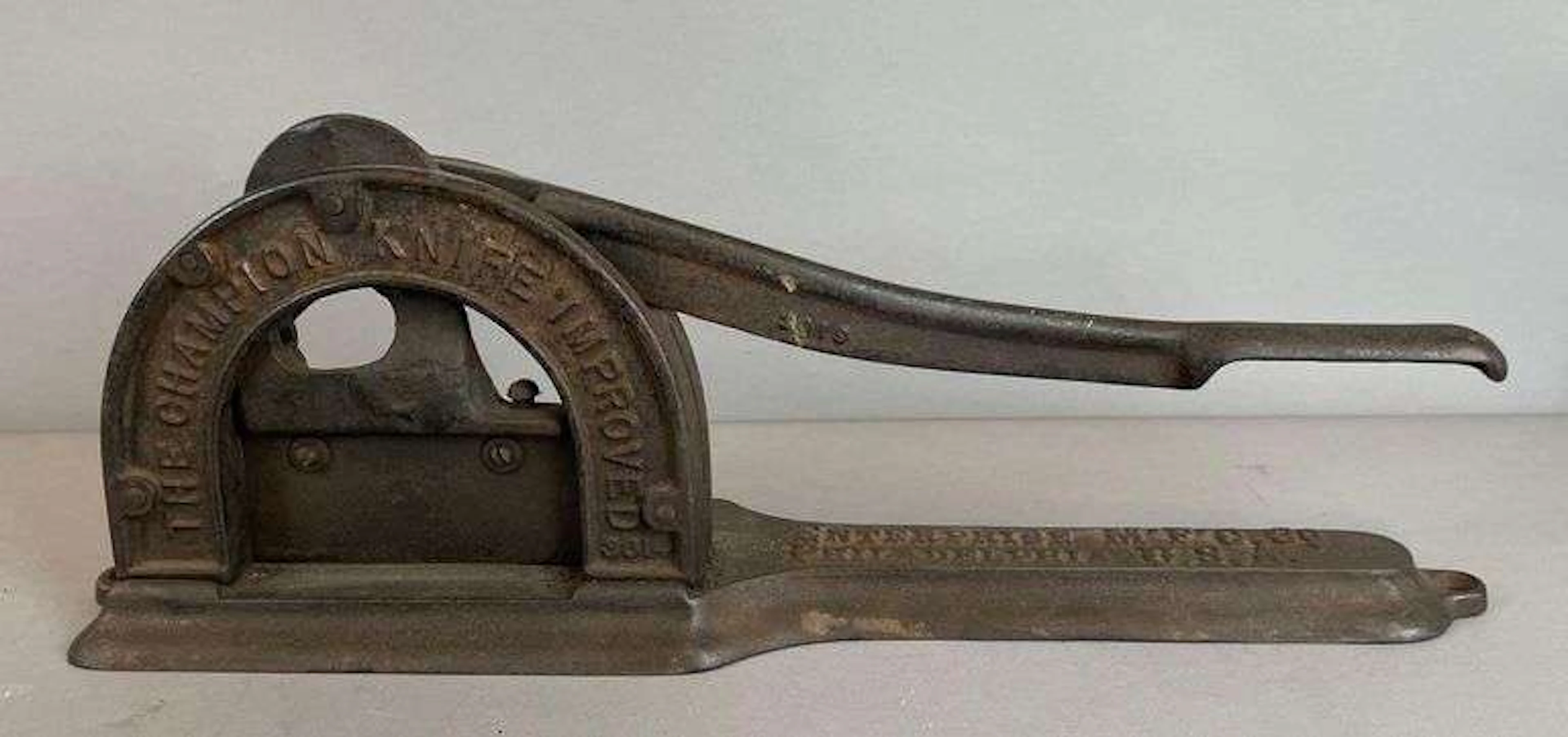 Antique Enterprise Cast Iron Tobacco Cutter