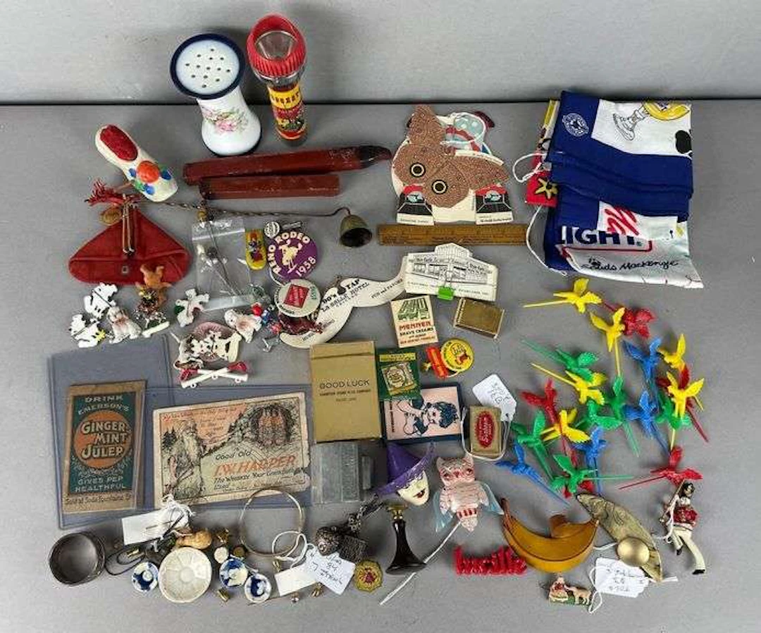 Group of Vintage Miniatures and More