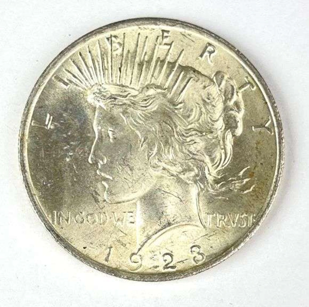 1923 US Peace Silver Dollar