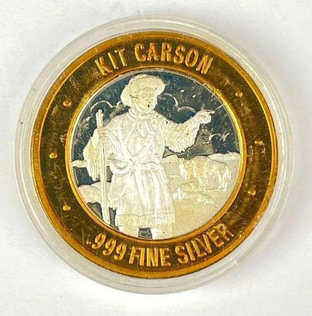 Limited Edition Kit Carson Explorers of the American West .60 oz .999