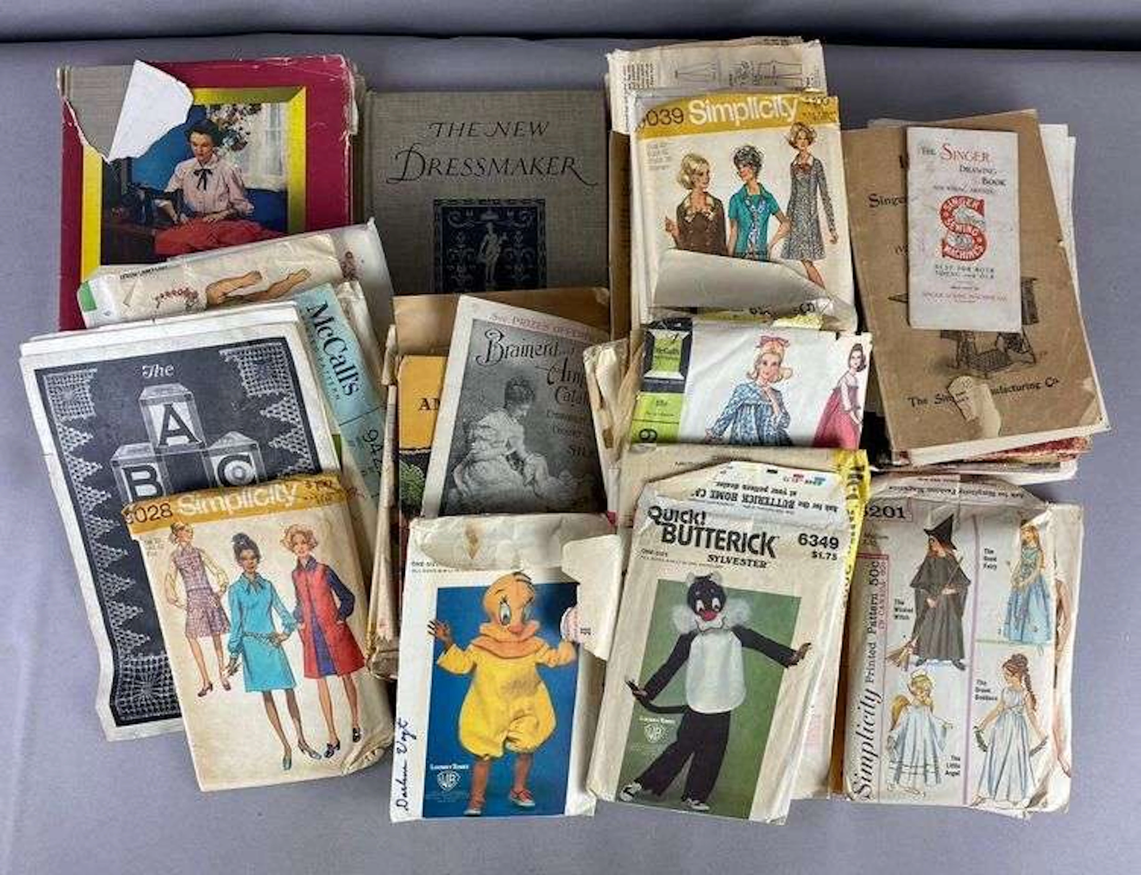 Group of Children Sewing Patterns and More