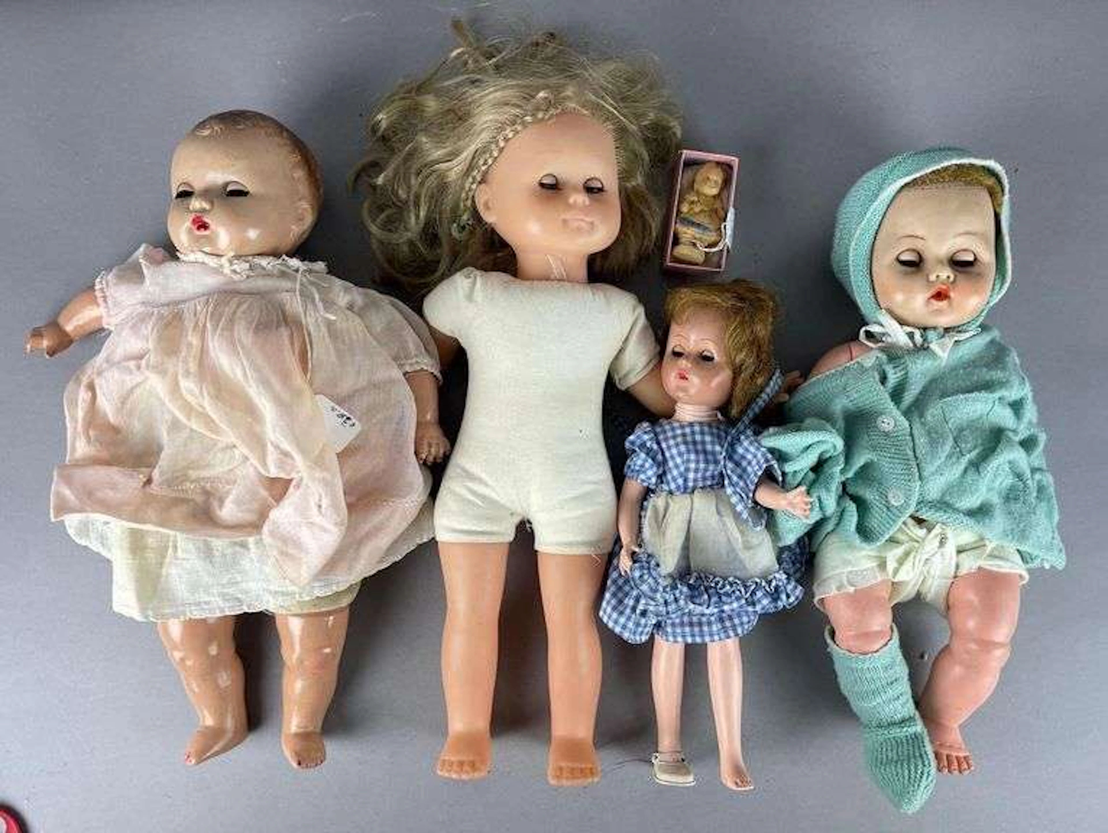 Group of Vintage Sleepy Eye Dolls