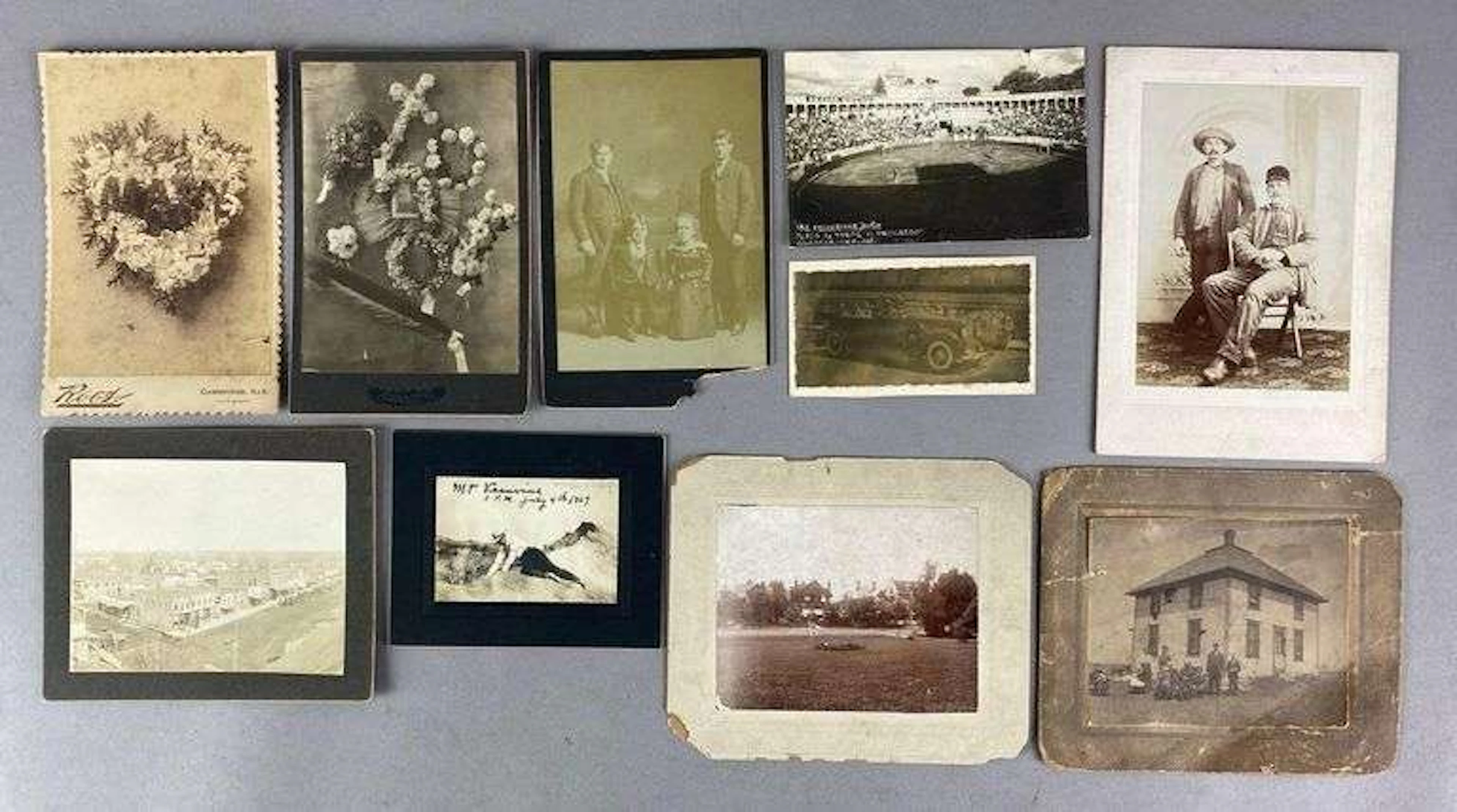 Group of Antique Cabinet Cards and More