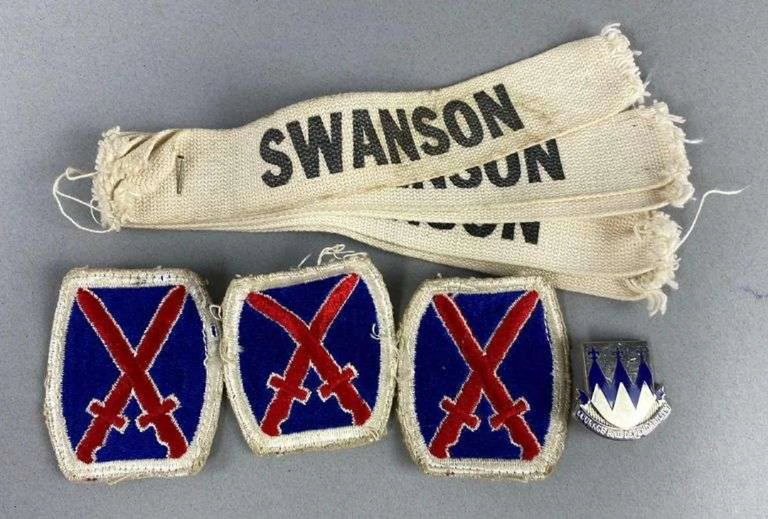 WW2 US Army 10th Mountain Division Insignia Patches and More