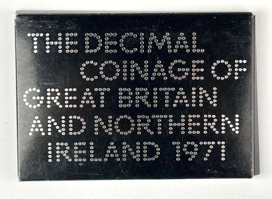 The Decimal Coinage of Great Britain and Northern Ireland 1971 Proof Coin Set
